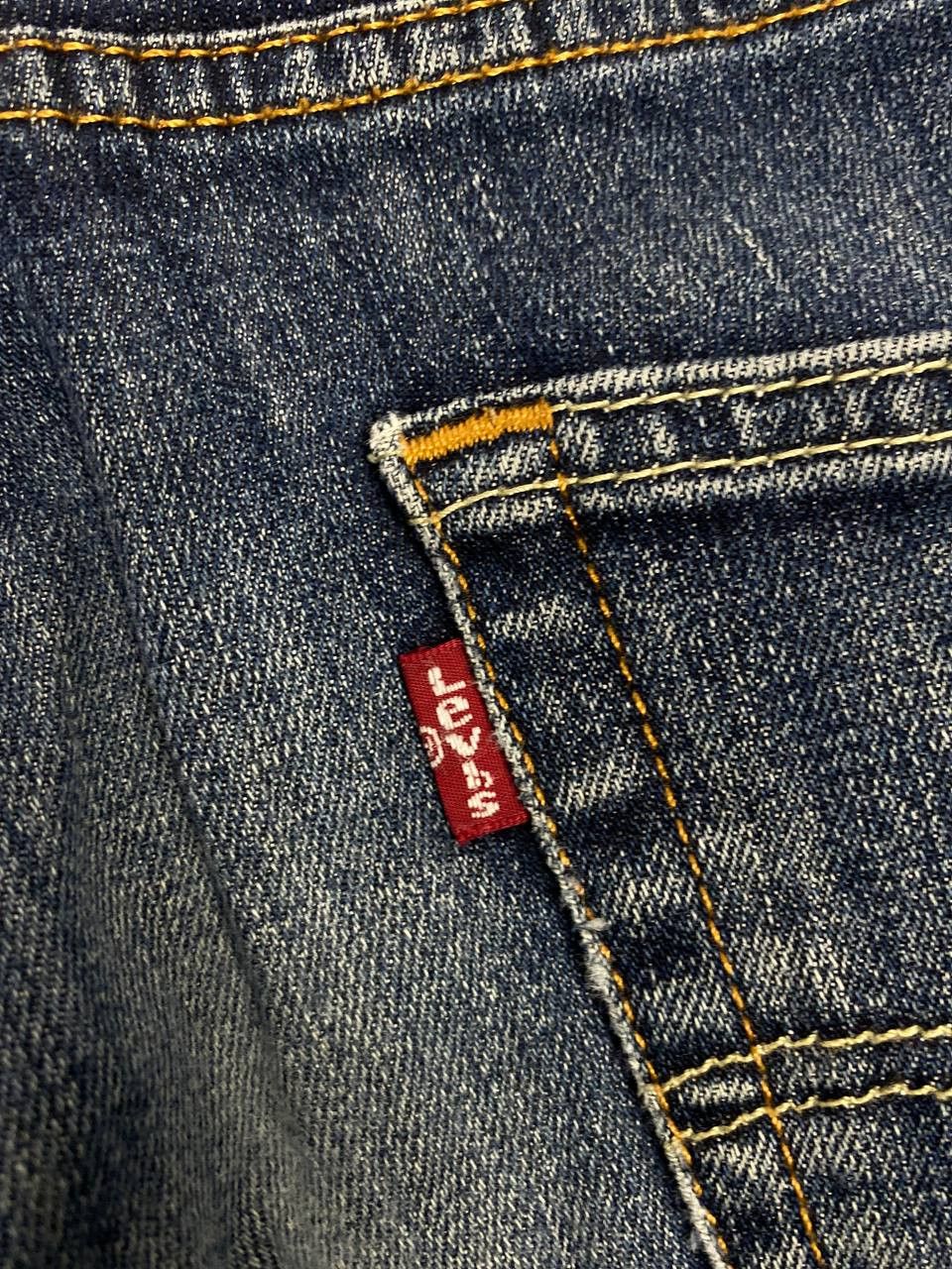 Levi's levis 511 slim straight distressed denim nice design Size US 32 / EU 48 - 4 Thumbnail