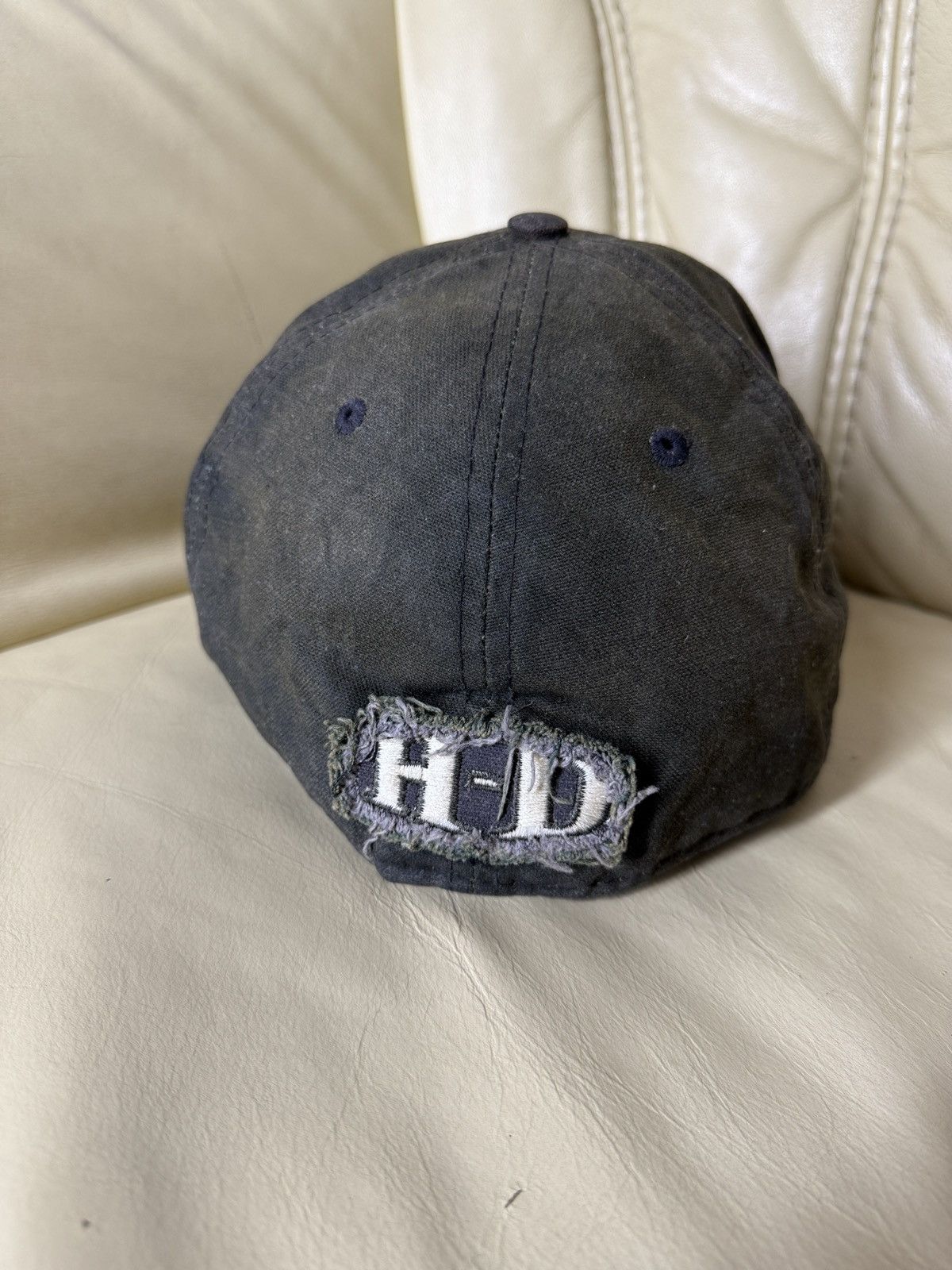 Harley Davidson Vintage Harley Davidson New Era Waxed Snap Back Cap Size ONE SIZE - 5 Thumbnail