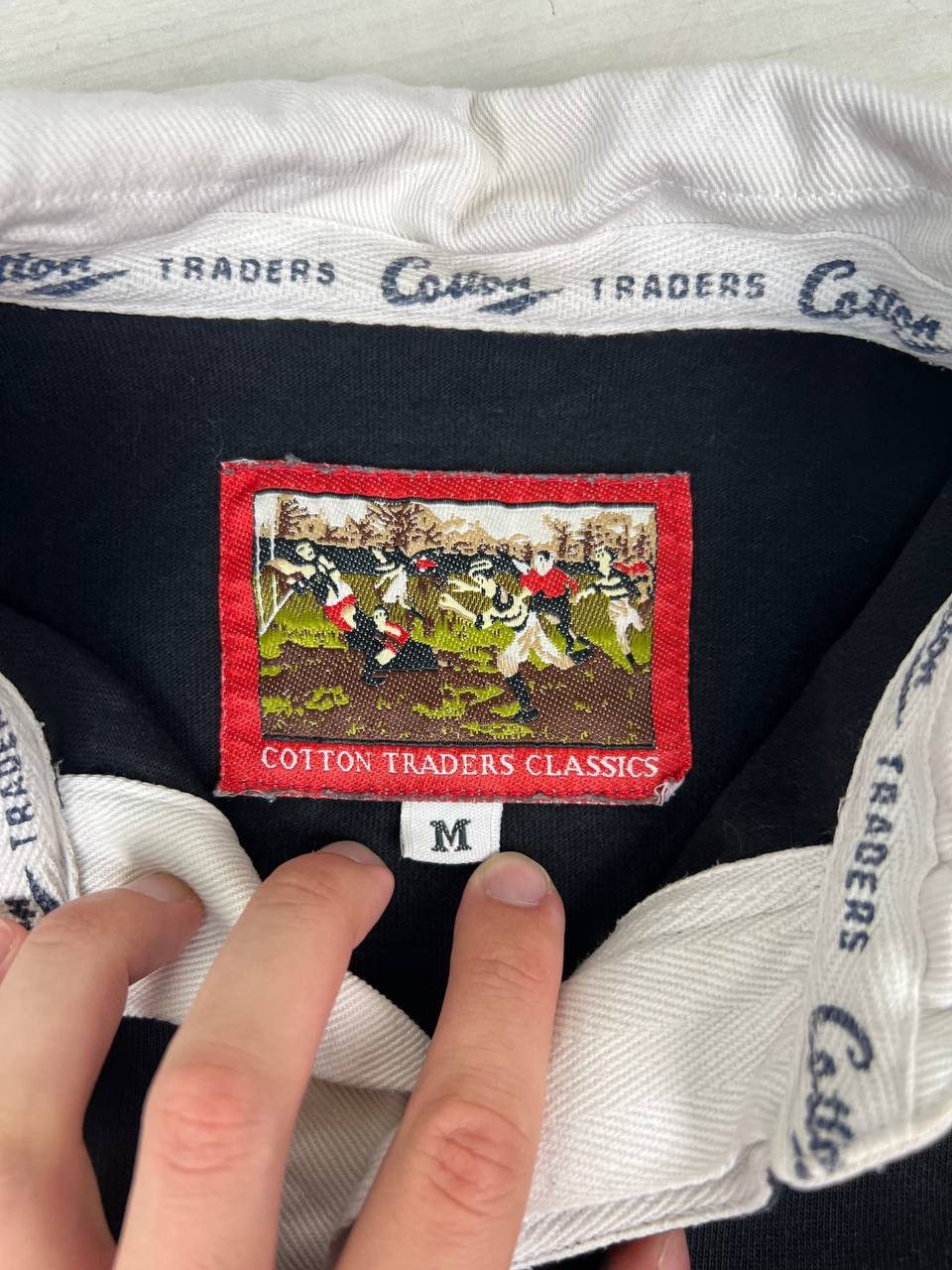 Cotton Traders Vintage Cotton Traders New Zealand Rugby Long Sleeve Shirt Size US M / EU 48-50 / 2 - 7 Thumbnail