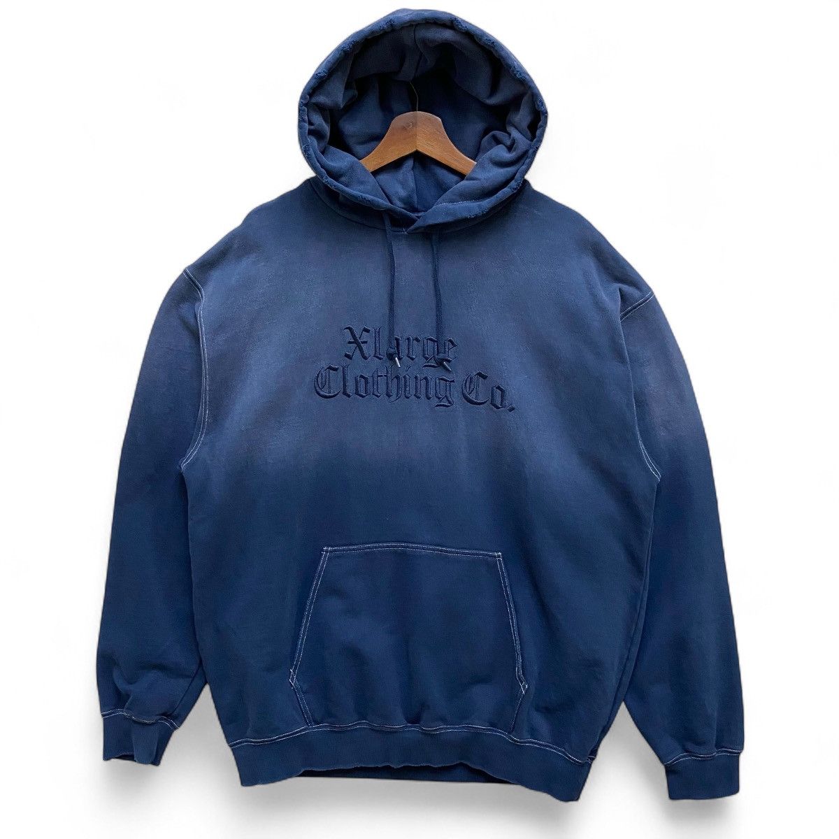 Xlarge Vintage XLARGE Clothing Co Hoodie Embroidered Gothic Logo Size US L / EU 52-54 / 3 - 6 Thumbnail