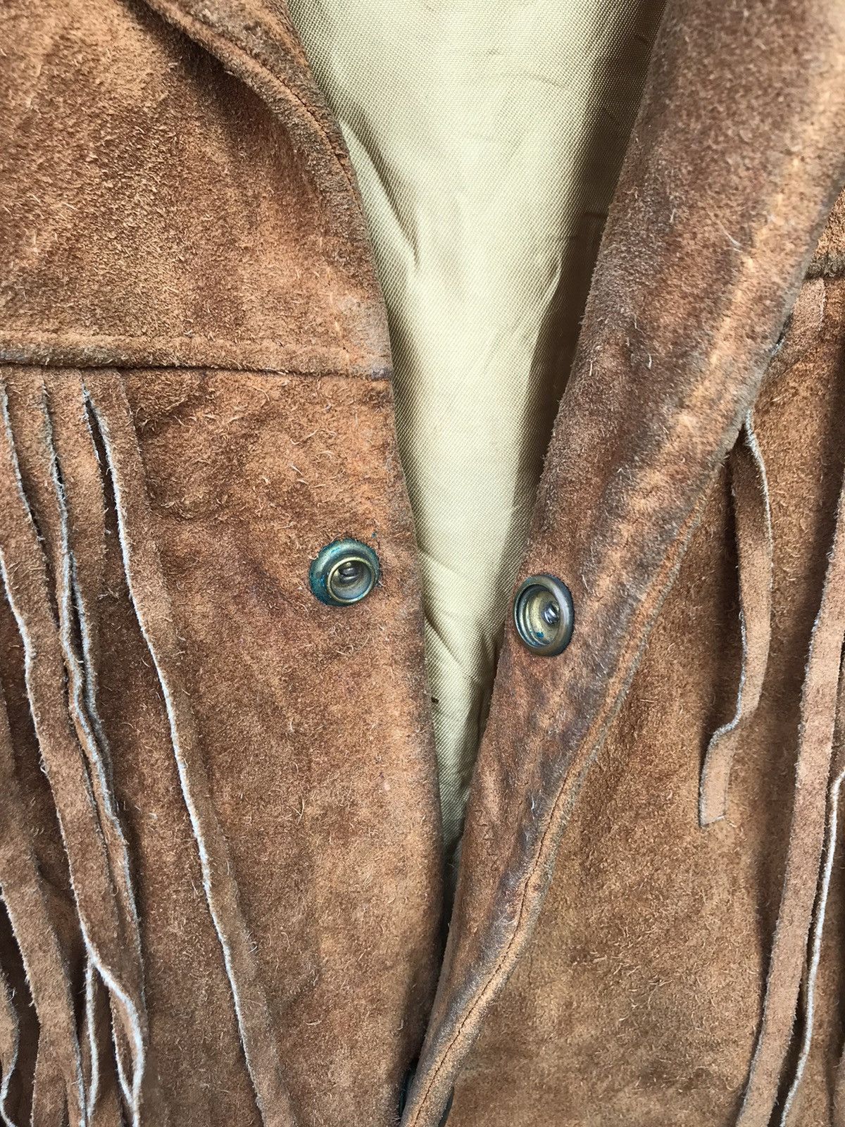 Schott Vintage Schott Western Fringe Suede Leather Cowboy Jacket Size US M / EU 48-50 / 2 - 6 Thumbnail