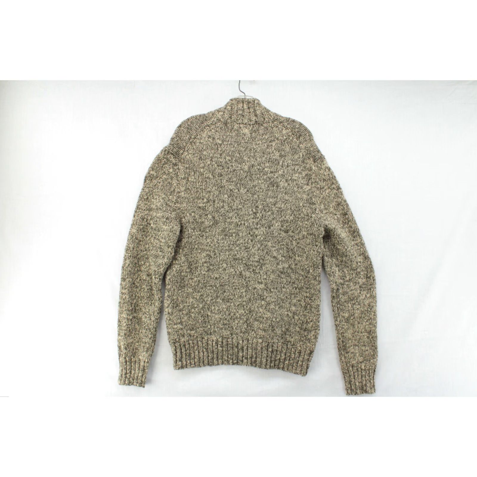 Polo Ralph Lauren VINTAGE Polo Ralph Lauren Sweater Shirt Men L Green Cowl Neck Loose Knit Cabincore Cozy 90s USA Preppy Size US L / EU 52-54 / 3 - 5 Thumbnail