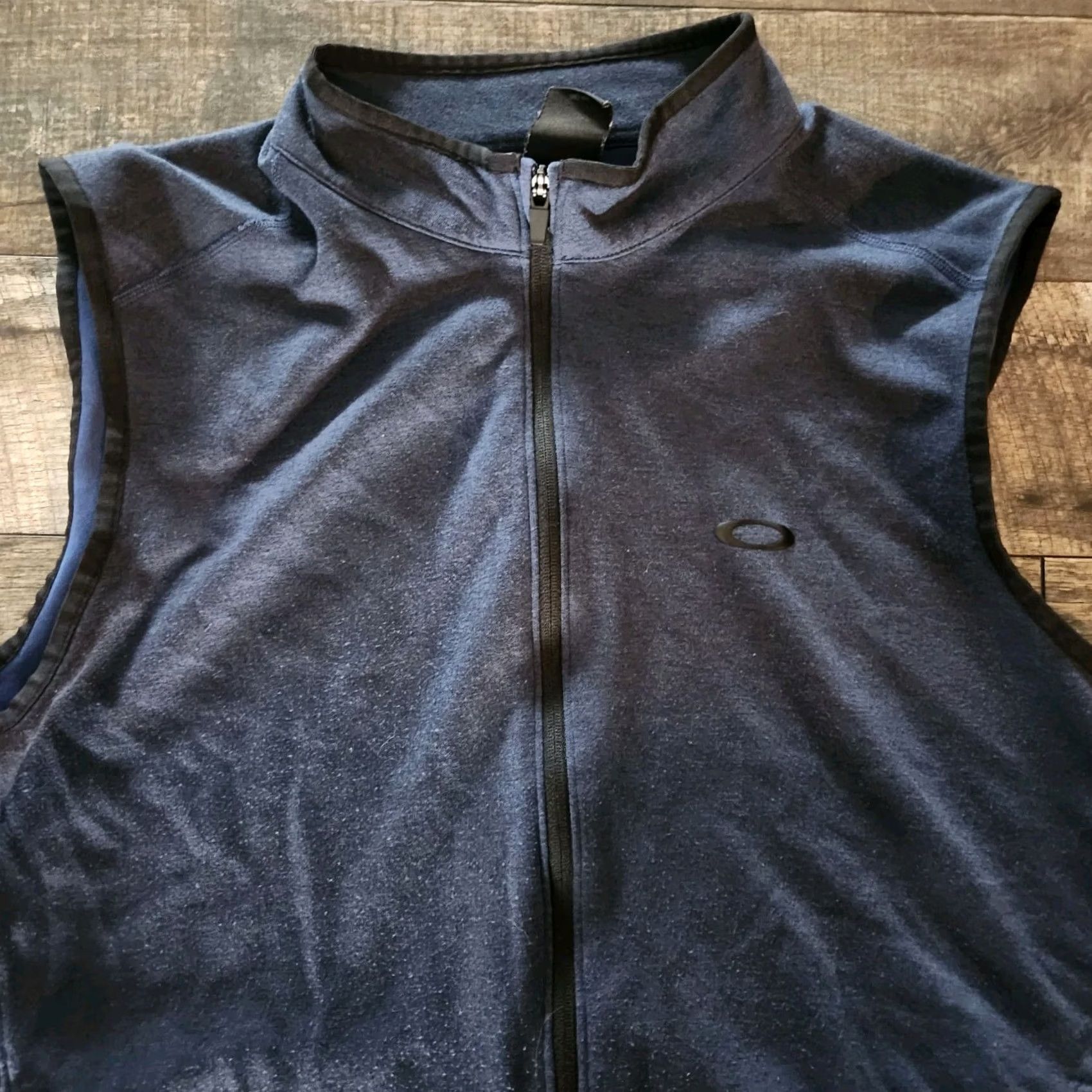Oakley Oakley Vest Mens XL Blue Full Zip Range Vest 2.0 Performance Tech Golf Casual Size US XL / EU 56 / 4 - 4 Thumbnail