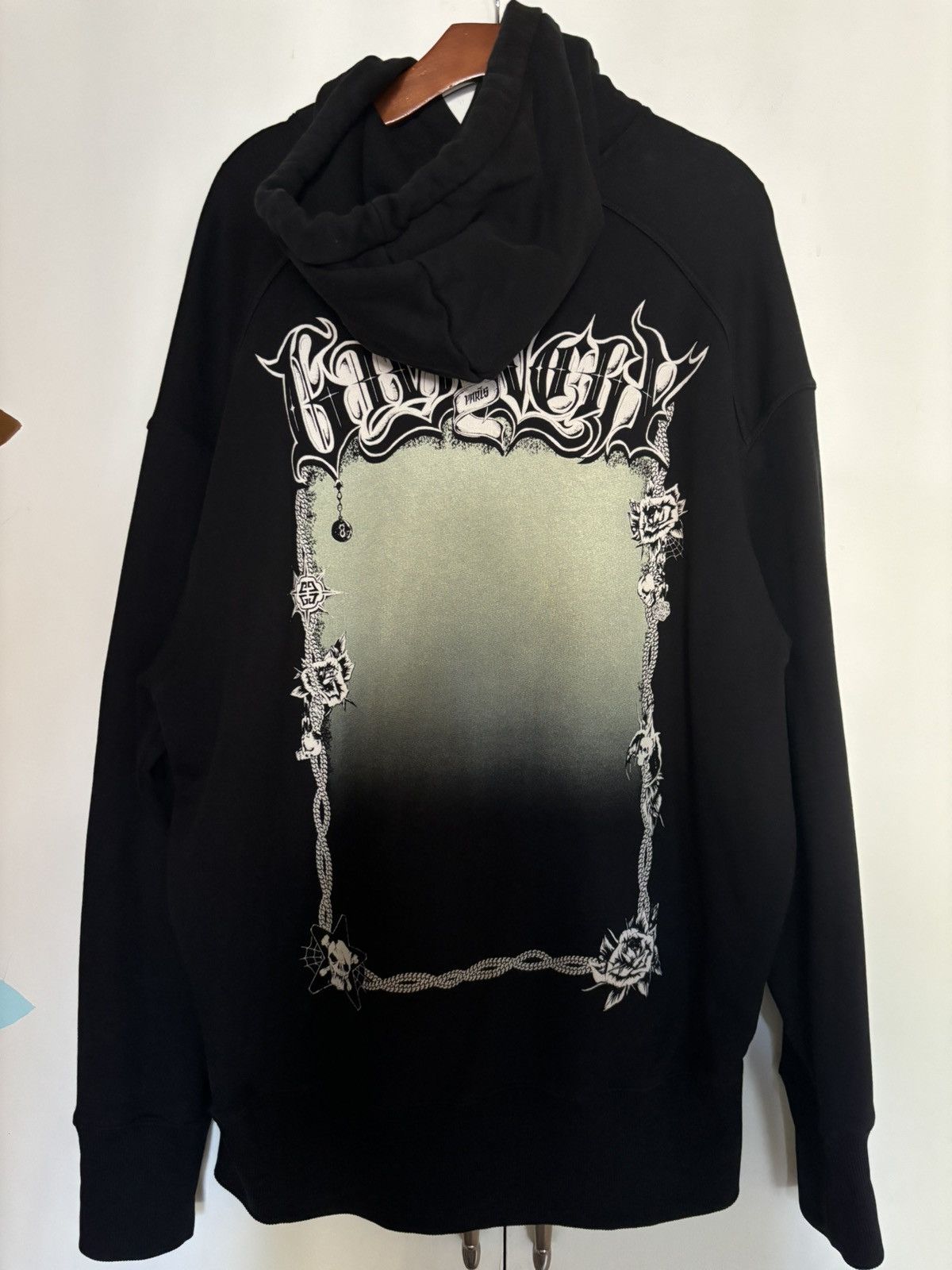 Givenchy Chain Empty Frame Hoodie