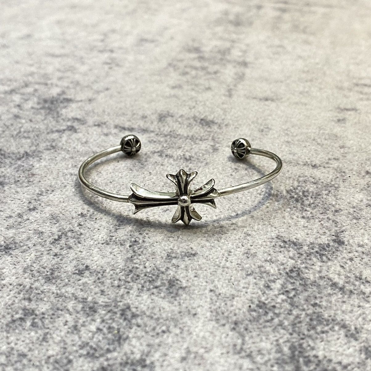 Chrome Hearts Chrome Hearts Cross Cuff silver Size ONE SIZE - 1 Thumbnail