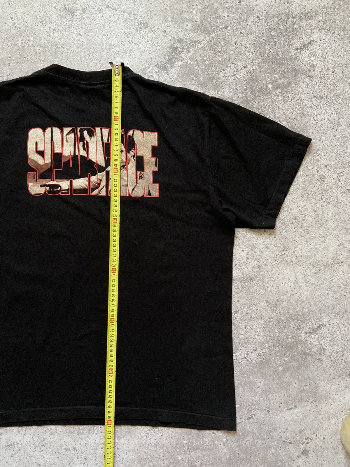 Other Scarface Vintage I trust Me vintage black logo t-shirt movie Size US L / EU 52-54 / 3 - 7 Thumbnail