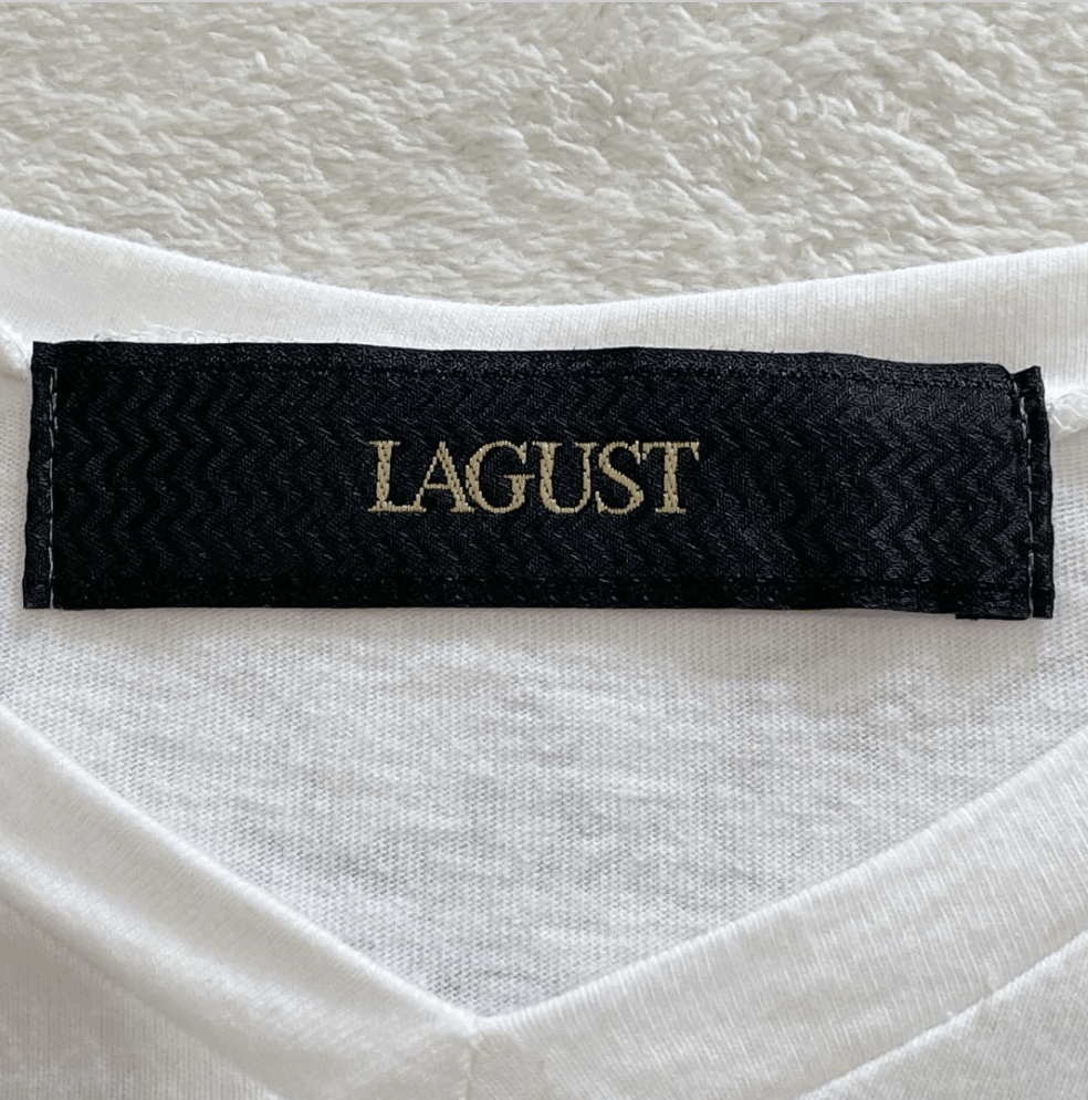 Japanese Brand Lagust Long Sleeve Graphic Tee Size US L / EU 52-54 / 3 - 7 Thumbnail
