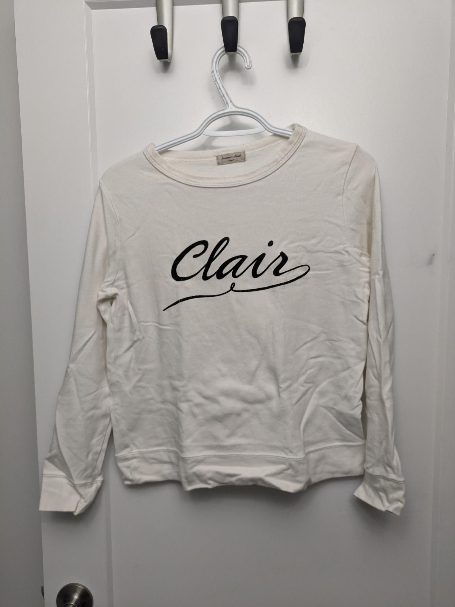 Japanese Brand Samansa Mos2 'Clair' Longsleeve Sweatshirt Size S / US 4 / IT 40 - 1 Thumbnail
