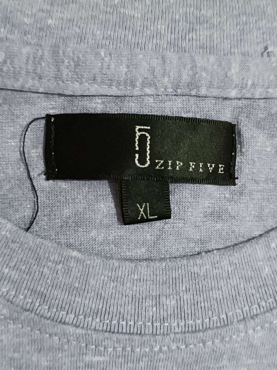 Japanese Brand 5 Zip Five T Shirt Size US XL / EU 56 / 4 - 6 Thumbnail