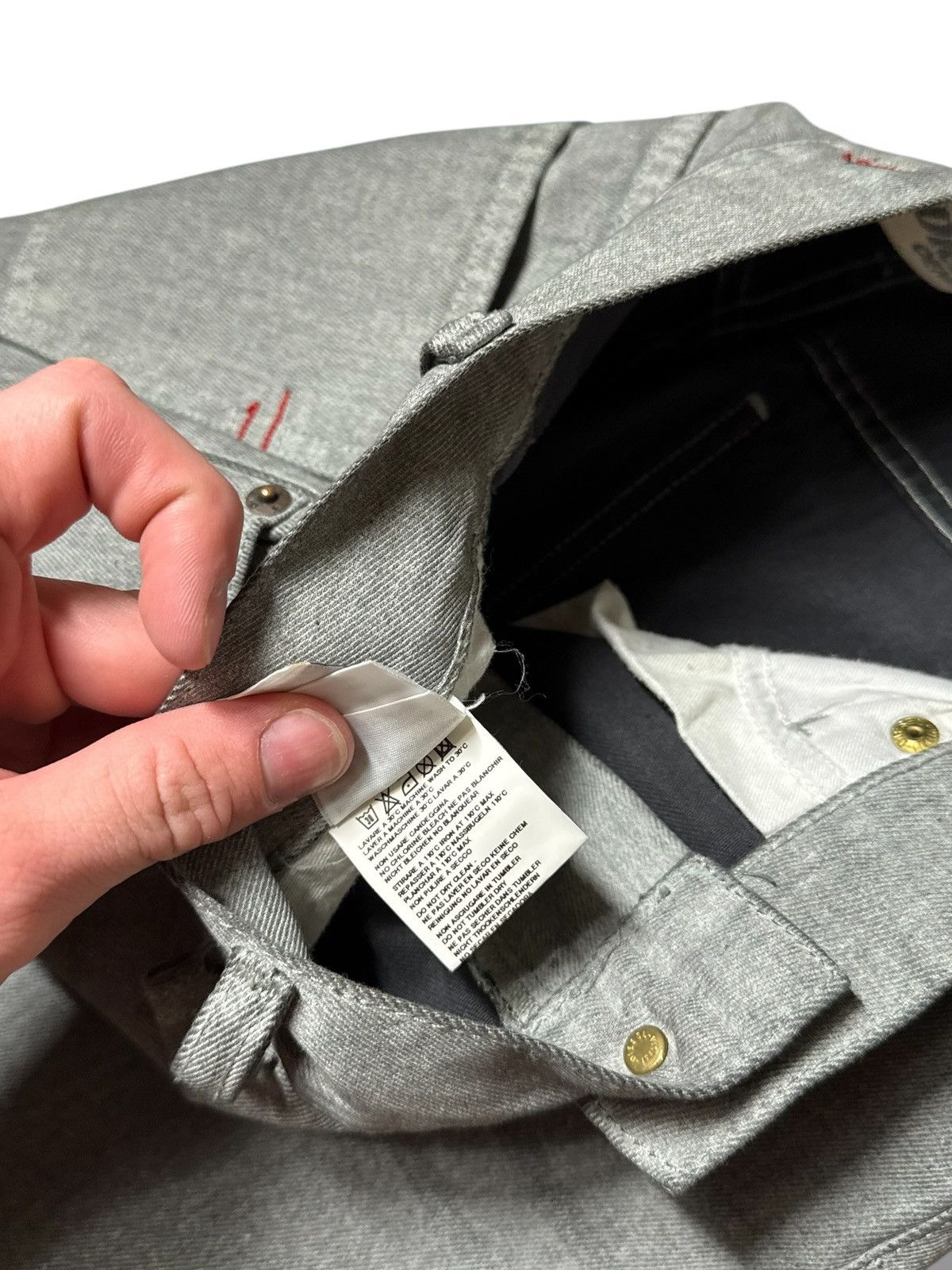 Diesel Japan Avant Garde Vintage Diesel Flared Washed Faded Jeans Size US 29 - 11 Thumbnail