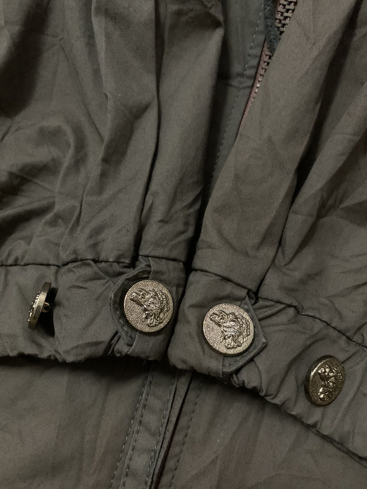 Jil Stuart 💥Vtg Jill Stuart Military Poncho Hoodie Size ONE SIZE - 6 Thumbnail