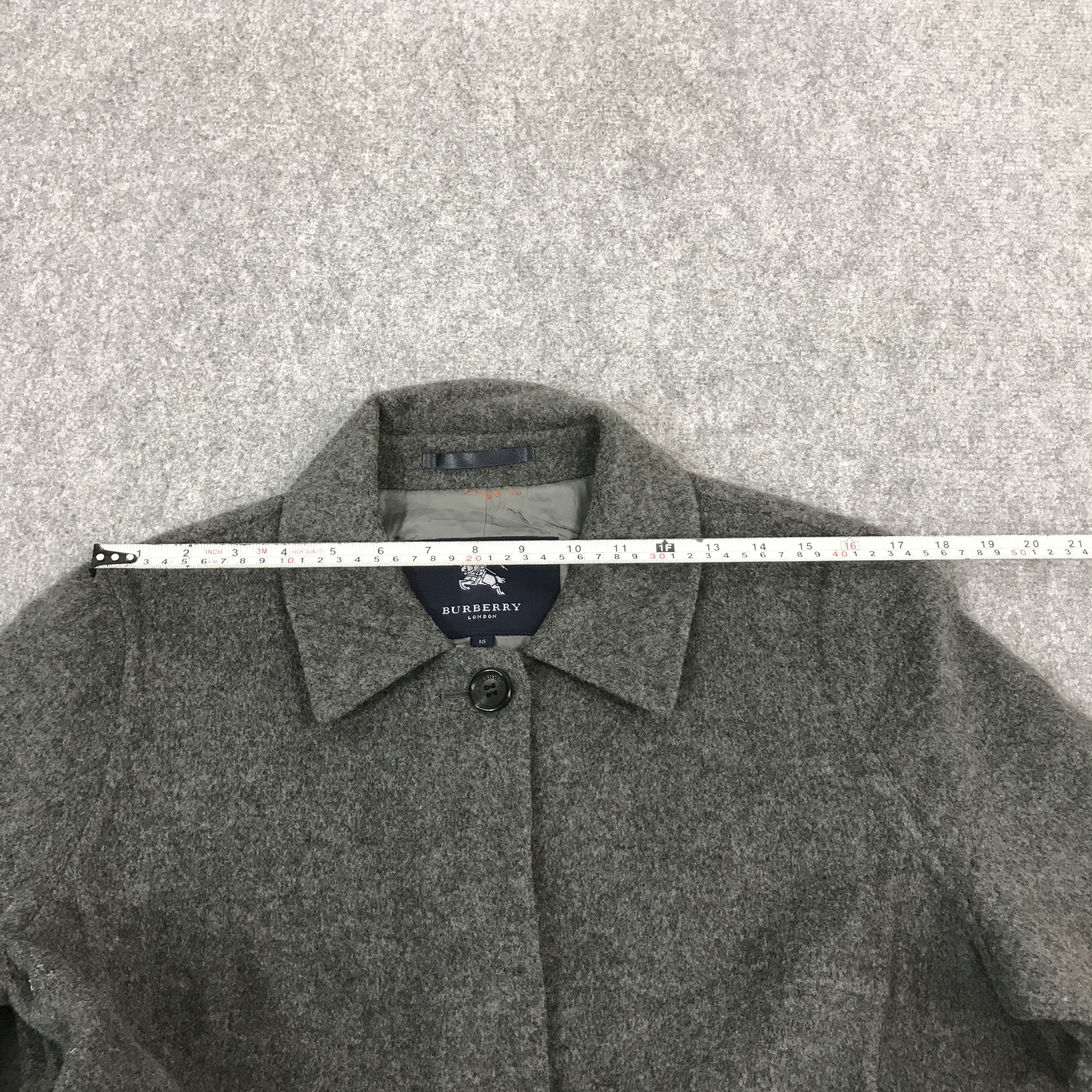 Burberry × Vintage BURBERRYS LONDON WOOL BUTTON JACKET Size US L / EU 52-54 / 3 - 9 Thumbnail