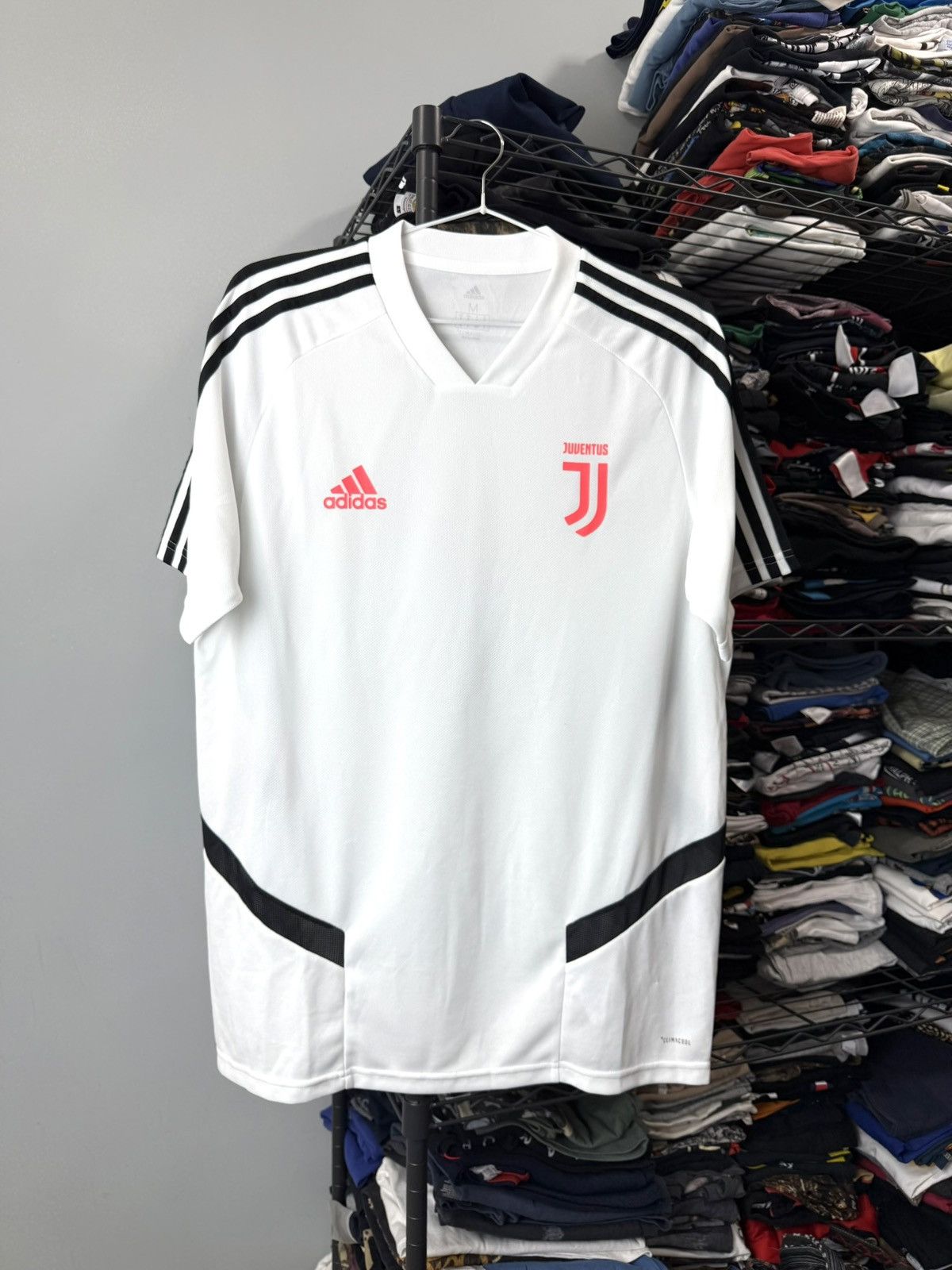Adidas 19-20 Adidas Juventus Soccer Jersey T Shirt Football Size US M / EU 48-50 / 2 - 1 Thumbnail