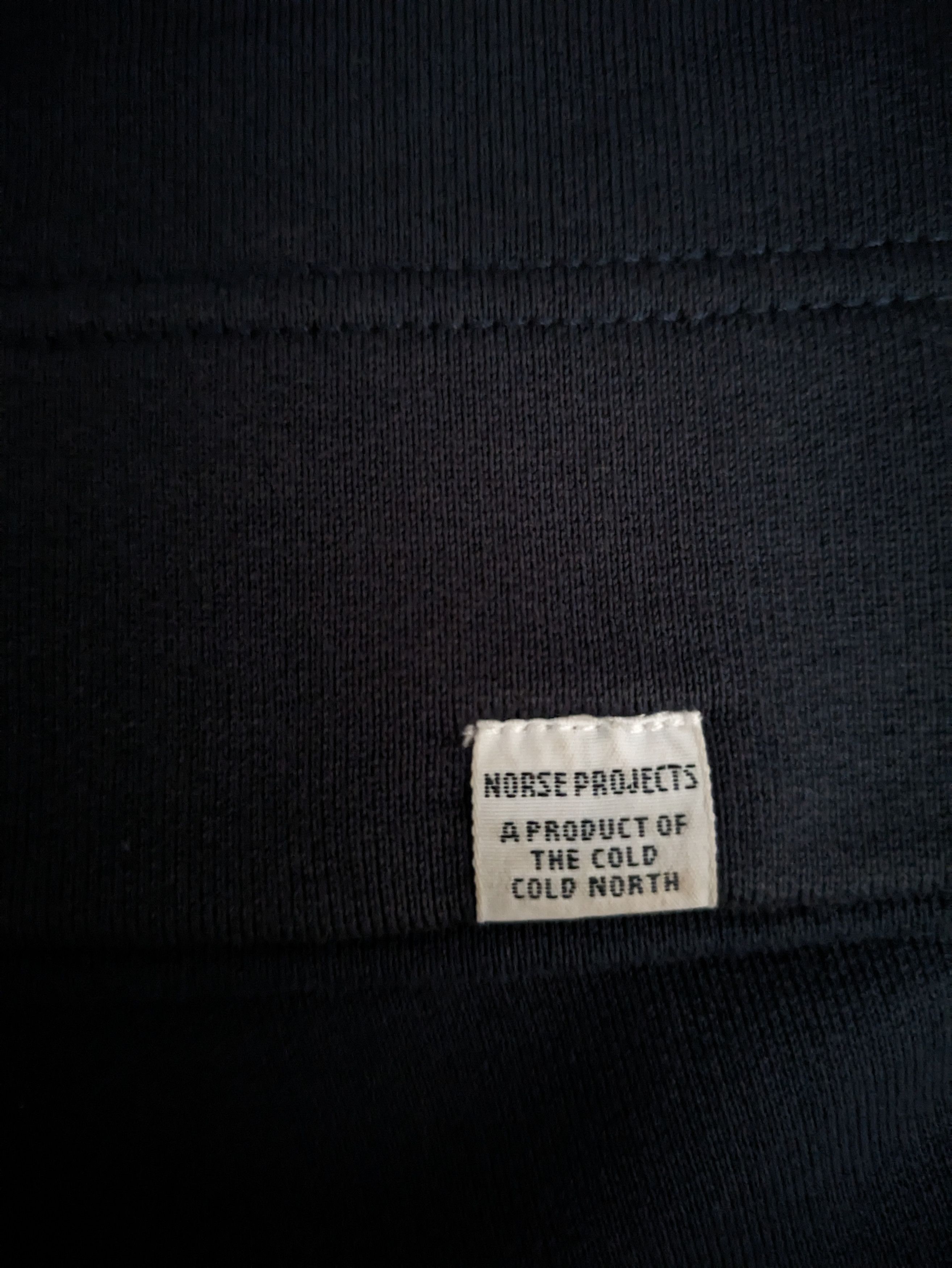Norse Projects Half Zip Magne Sweater - Dark Navy Size US M / EU 48-50 / 2 - 7 Thumbnail