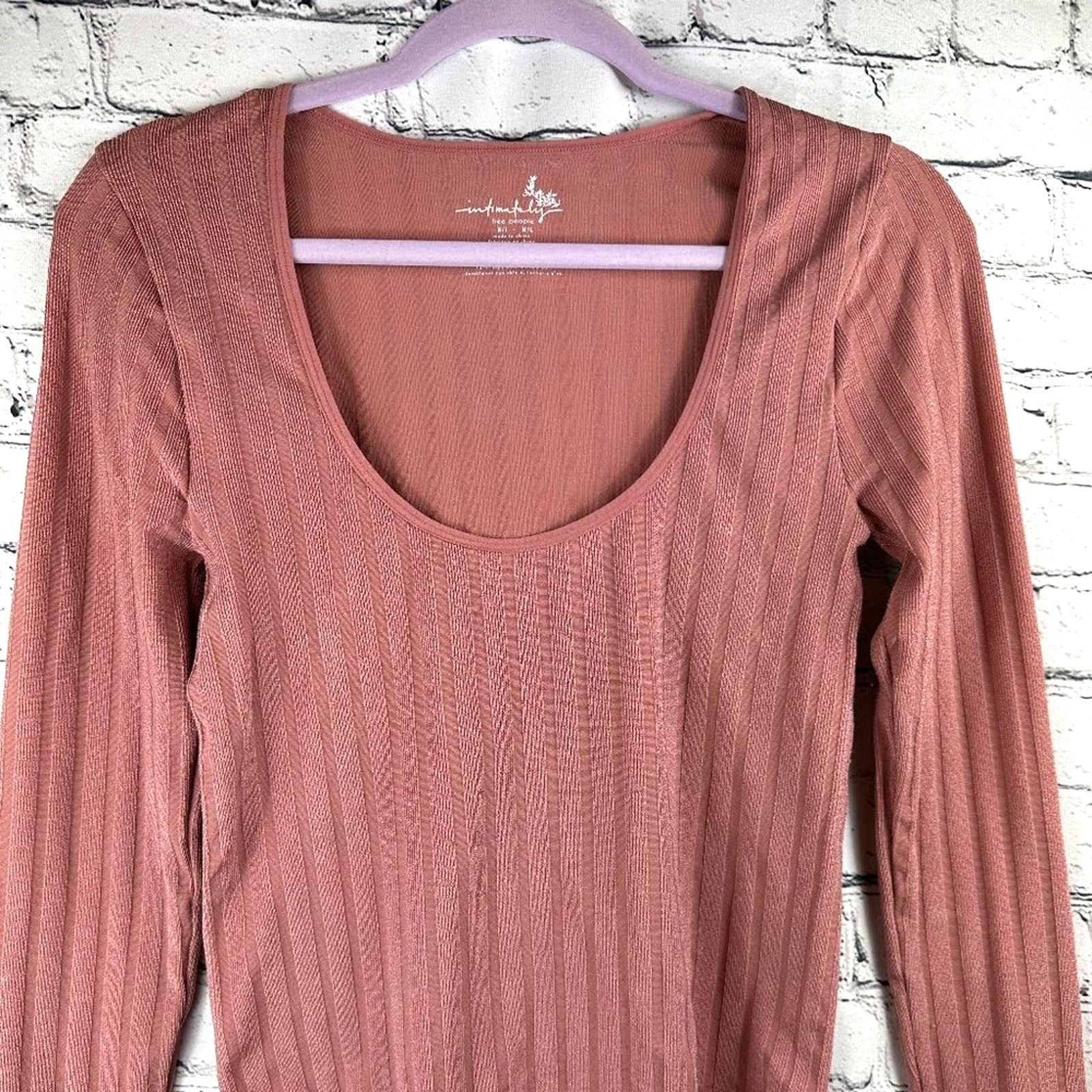 Free People Free People Lucky You Layering Top Blush Size M/L Size M / US 6-8 / IT 42-44 - 10 Thumbnail