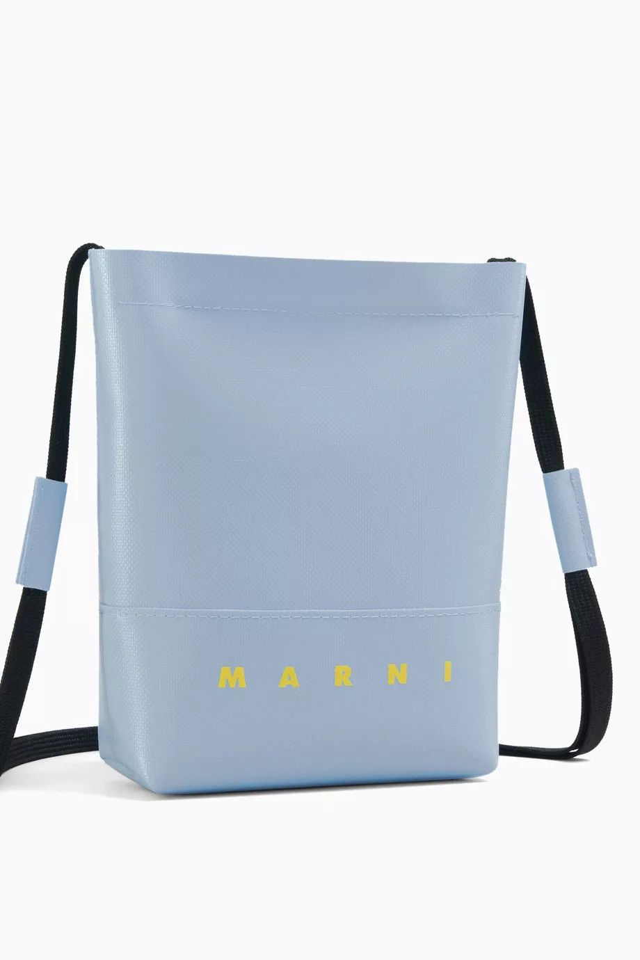 Marni o1f1d3z0825 Size: OS / Crossbody Bag in Coated Canvas Blue Size ONE SIZE - 5 Thumbnail
