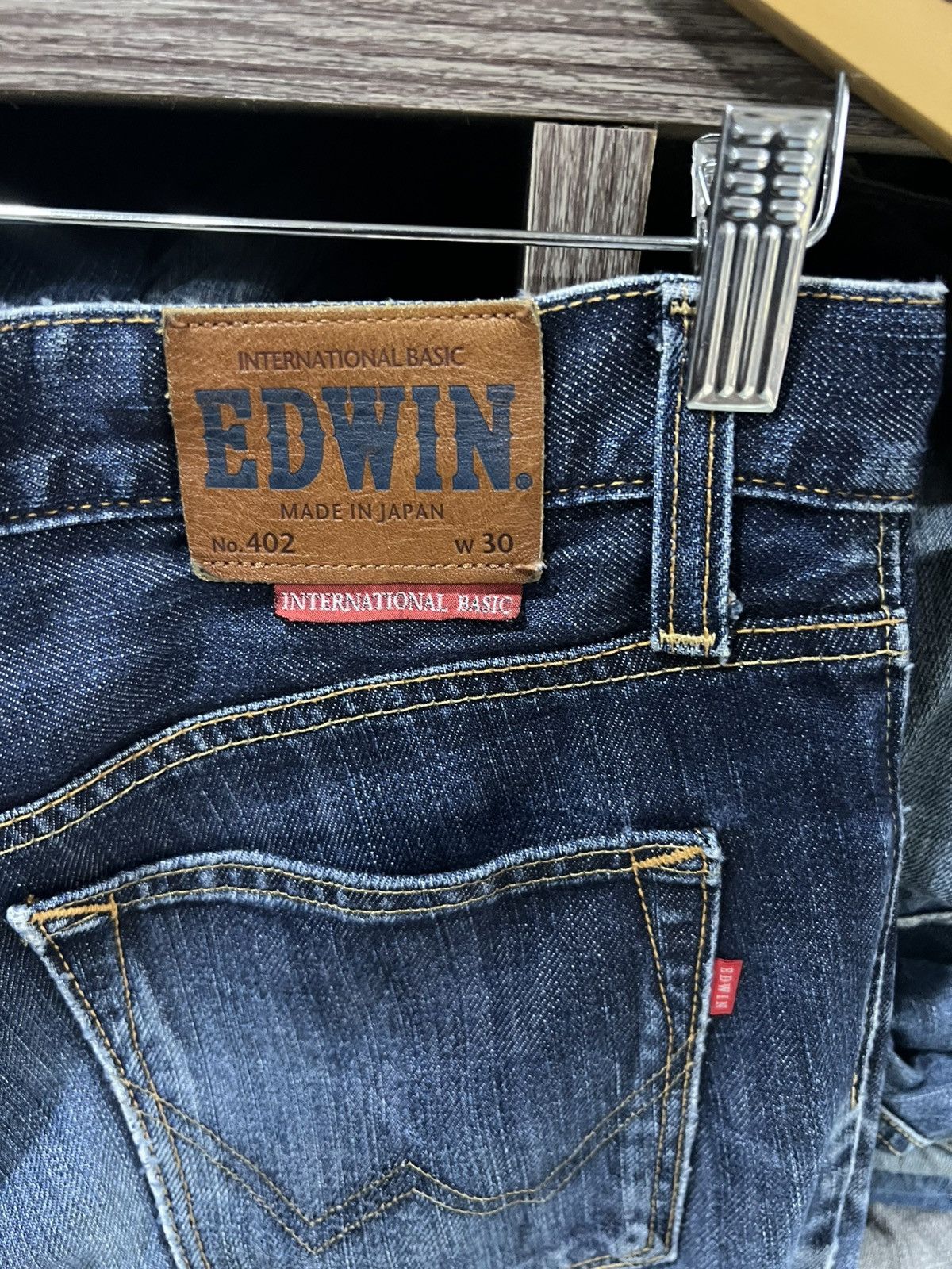 Edwin 🔥Vintage Edwin 402 Distressed Denim Size US 32 / EU 48 - 17 Thumbnail