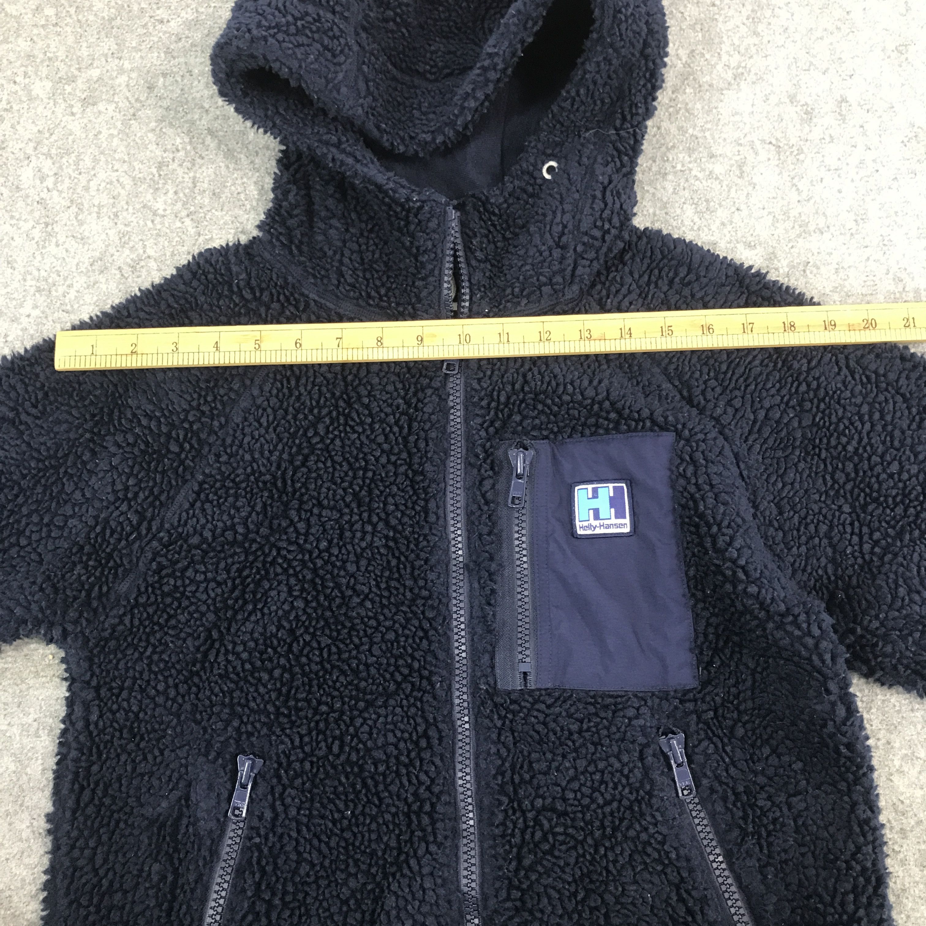 Rare🔥halley hansen sherpa fleece navy jacket