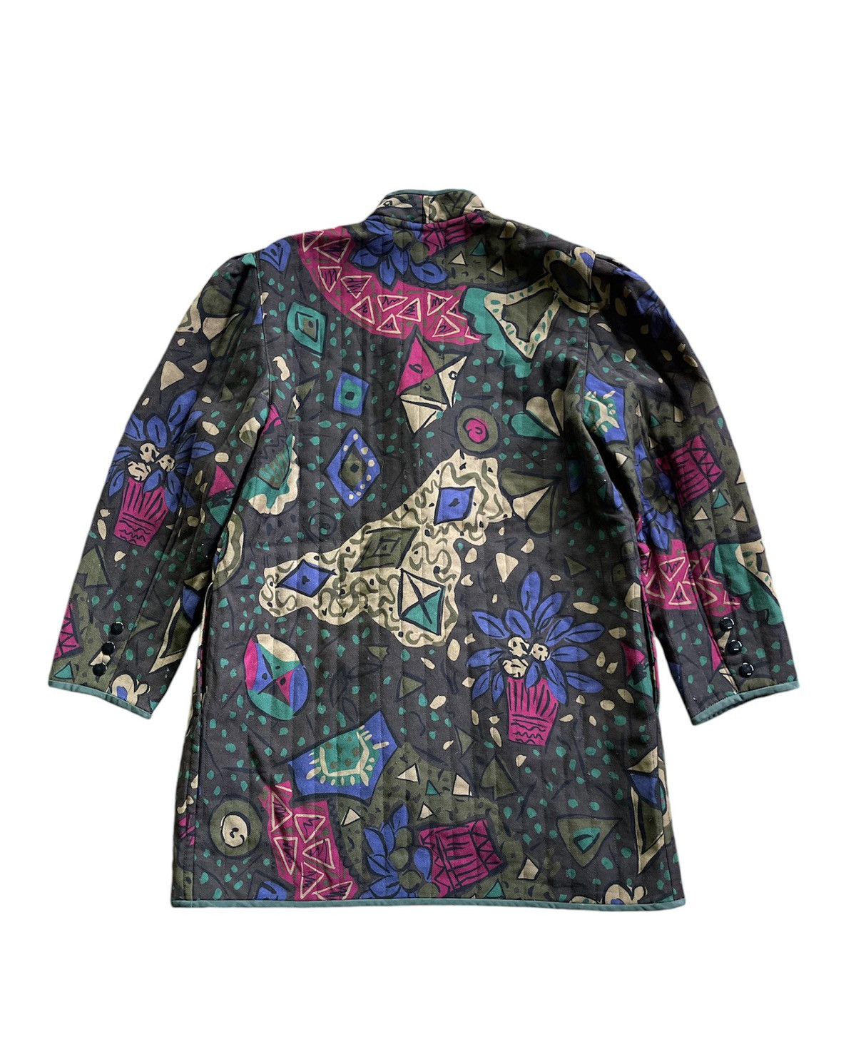 Designer × Louis Feraud Louis Feraud Paris All Overprint Jacket Size S / US 4 / IT 40 - 2 Thumbnail
