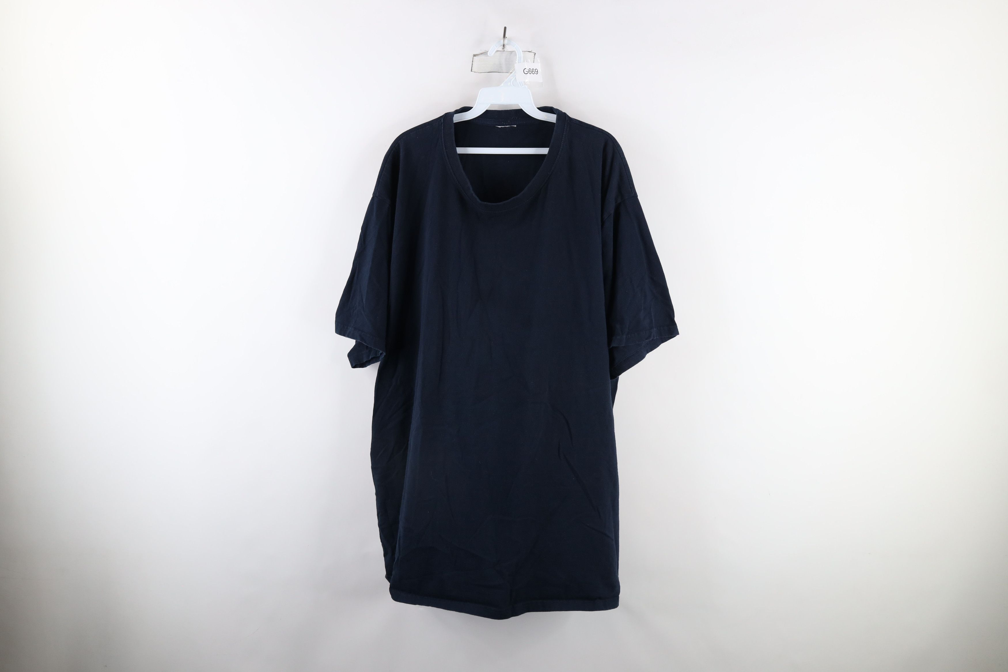 Vintage Vintage 90s Streetwear Short Sleeve T-Shirt Black Cotton Size US XXL / EU 58 / 5 - 1 Thumbnail