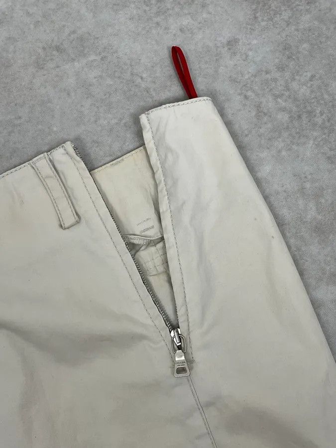 Prada Prada White Utility Multi Zips Skirt Size 30" / US 8 / IT 44 - 11 Thumbnail