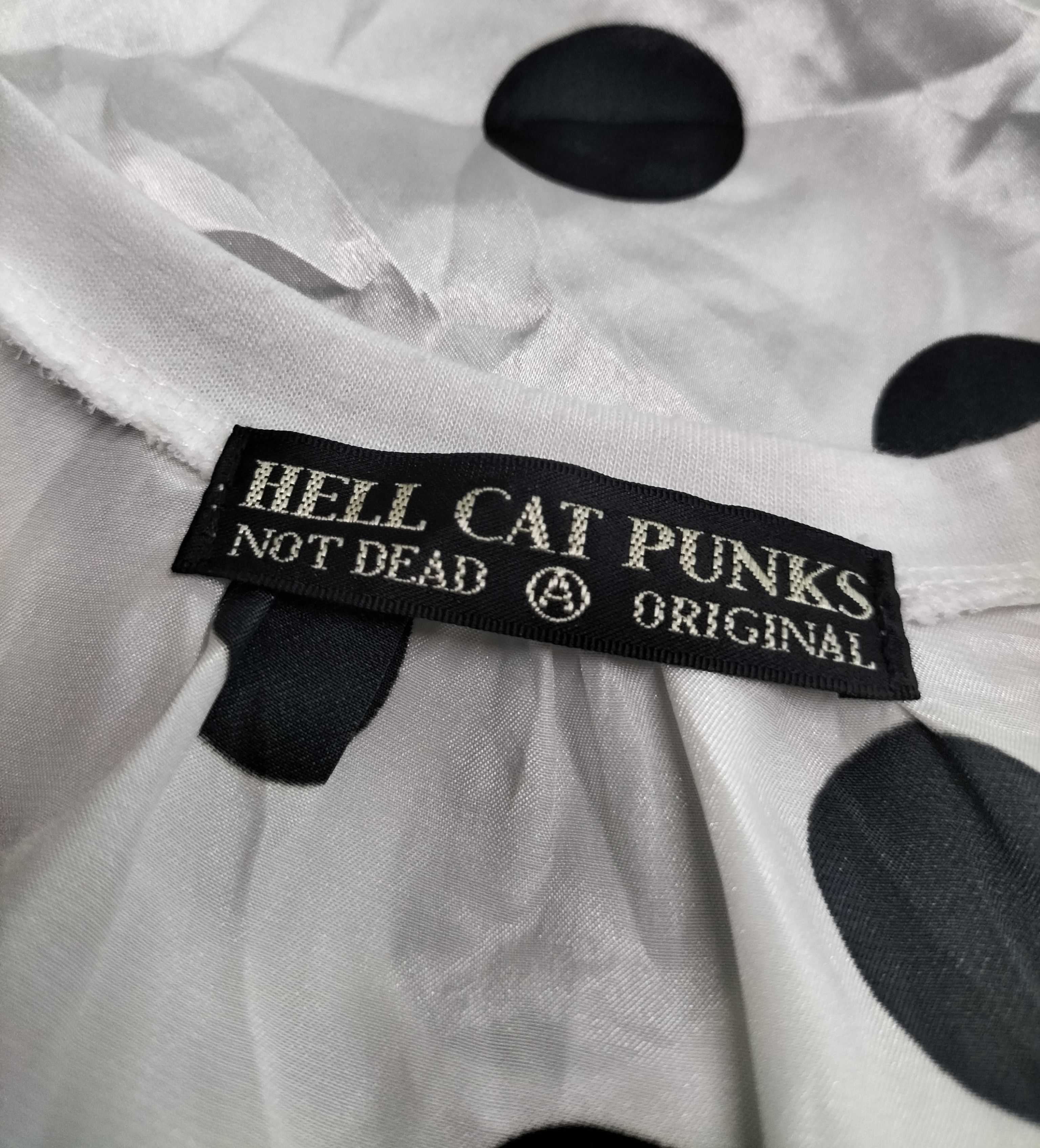 Japanese Brand Hellcat punks "All night Long " polkadot tops Size ONE SIZE - 5 Thumbnail