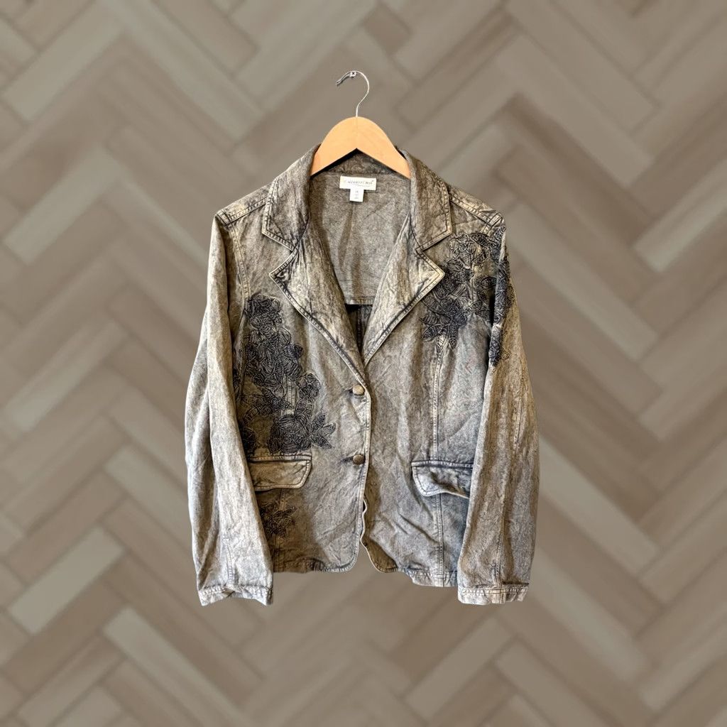 Coldwater Creek Coldwater Creek Brown Blazer Jacket 2 Button Size Medium Womens Size M / US 6-8 / IT 42-44 - 1 Thumbnail