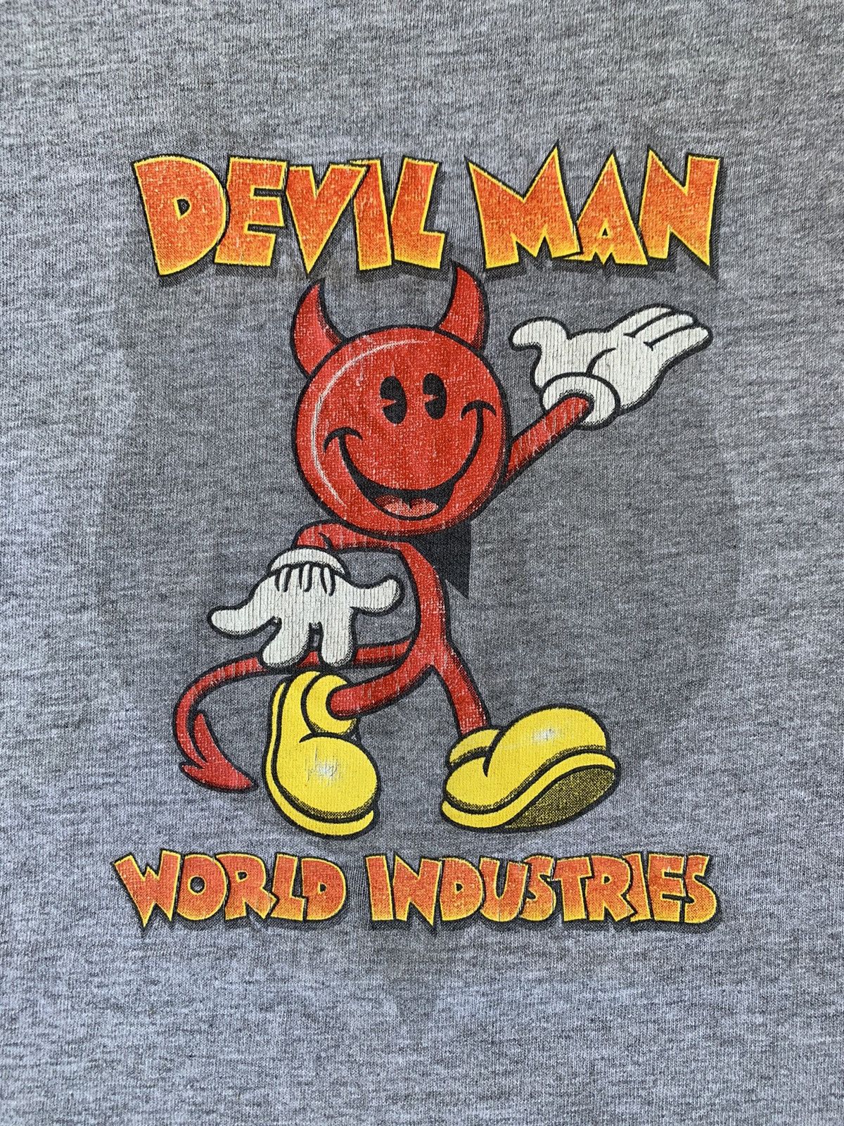 World Industries 😈vintage 90s world industries devil man Size US XL / EU 56 / 4 - 7 Thumbnail