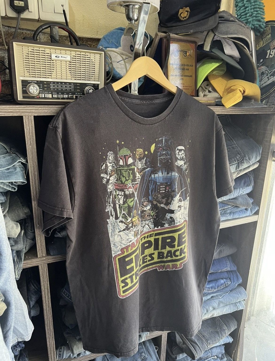Star Wars 🔥Star Wars The Empire Strikes Back Tee Size US M / EU 48-50 / 2 - 5 Thumbnail
