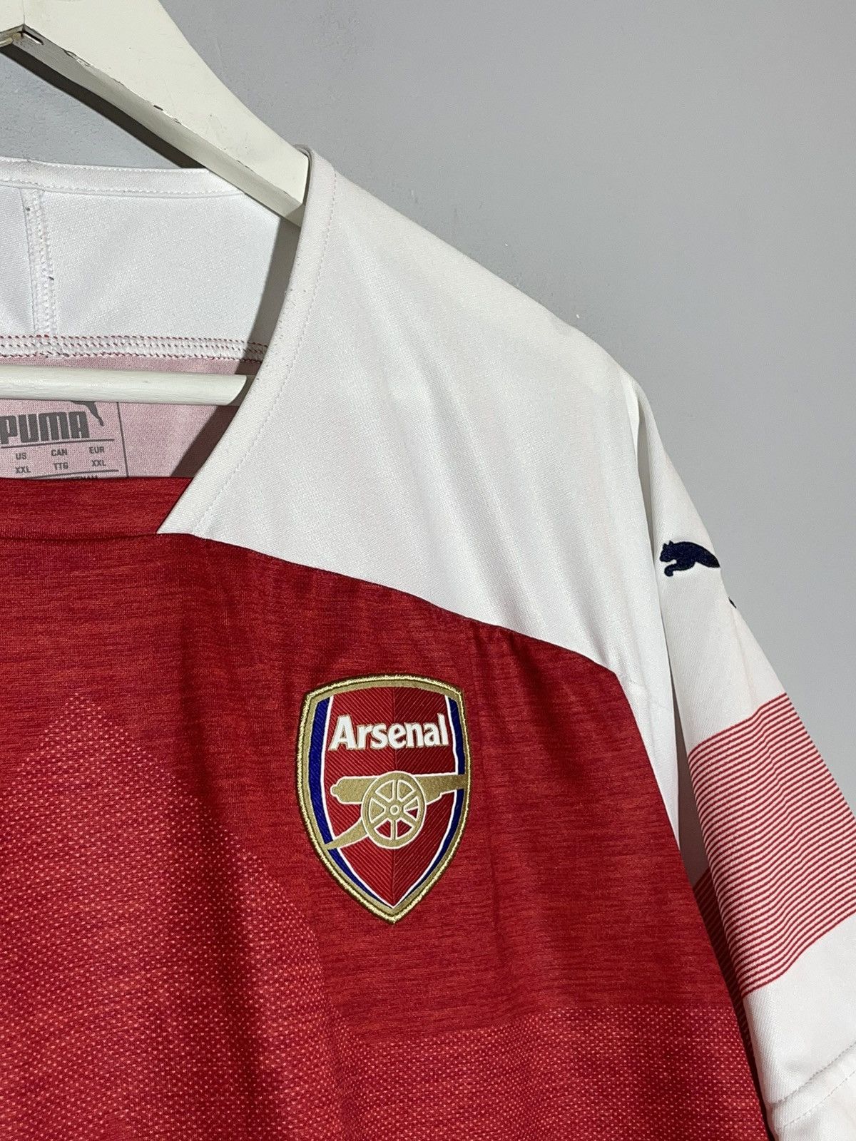 Puma Arsenal FC Puma 2018/19 Home Y2k Hype Football Shirt Size US XXL / EU 58 / 5 - 3 Thumbnail