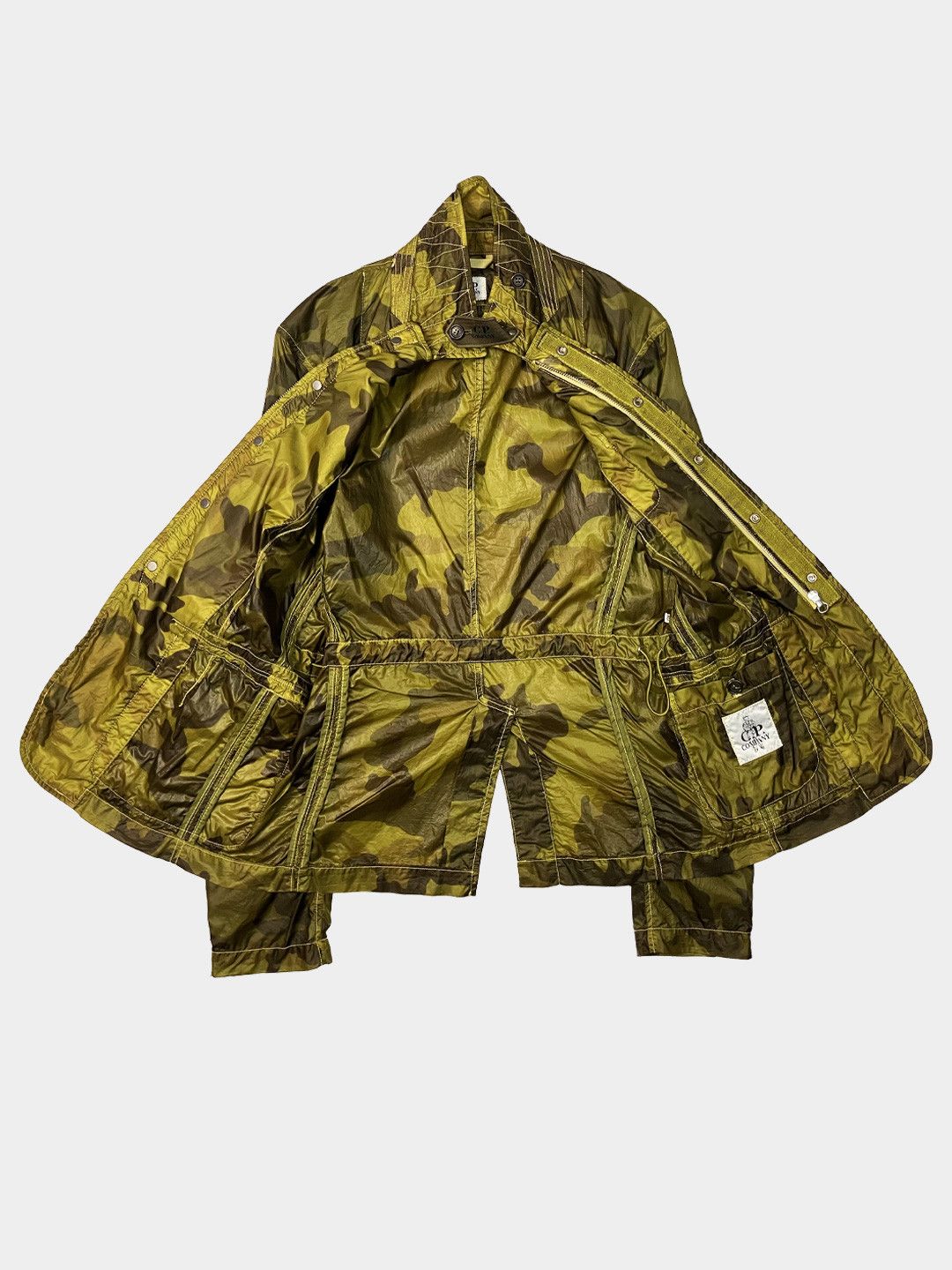 C.P. Company Rare C.P. Company Camo Nylon Polyamid Technical Field Jacket Size US S / EU 44-46 / 1 - 2 Thumbnail