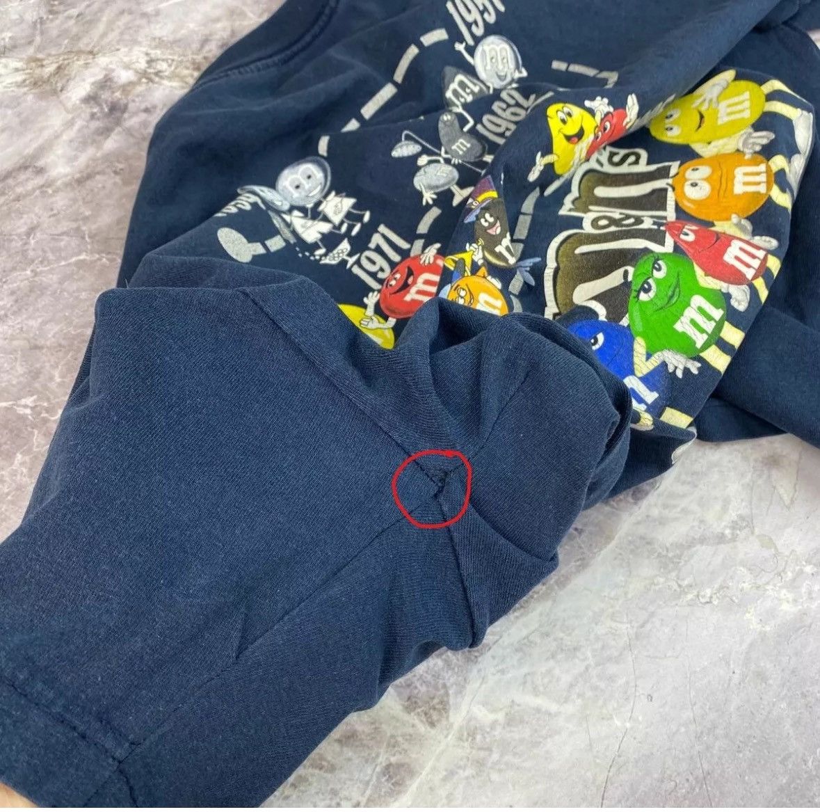 Vintage Vintage M&Ms World T-Shirt Official Merch M&M’s Promo Candy Size US L / EU 52-54 / 3 - 18 Thumbnail
