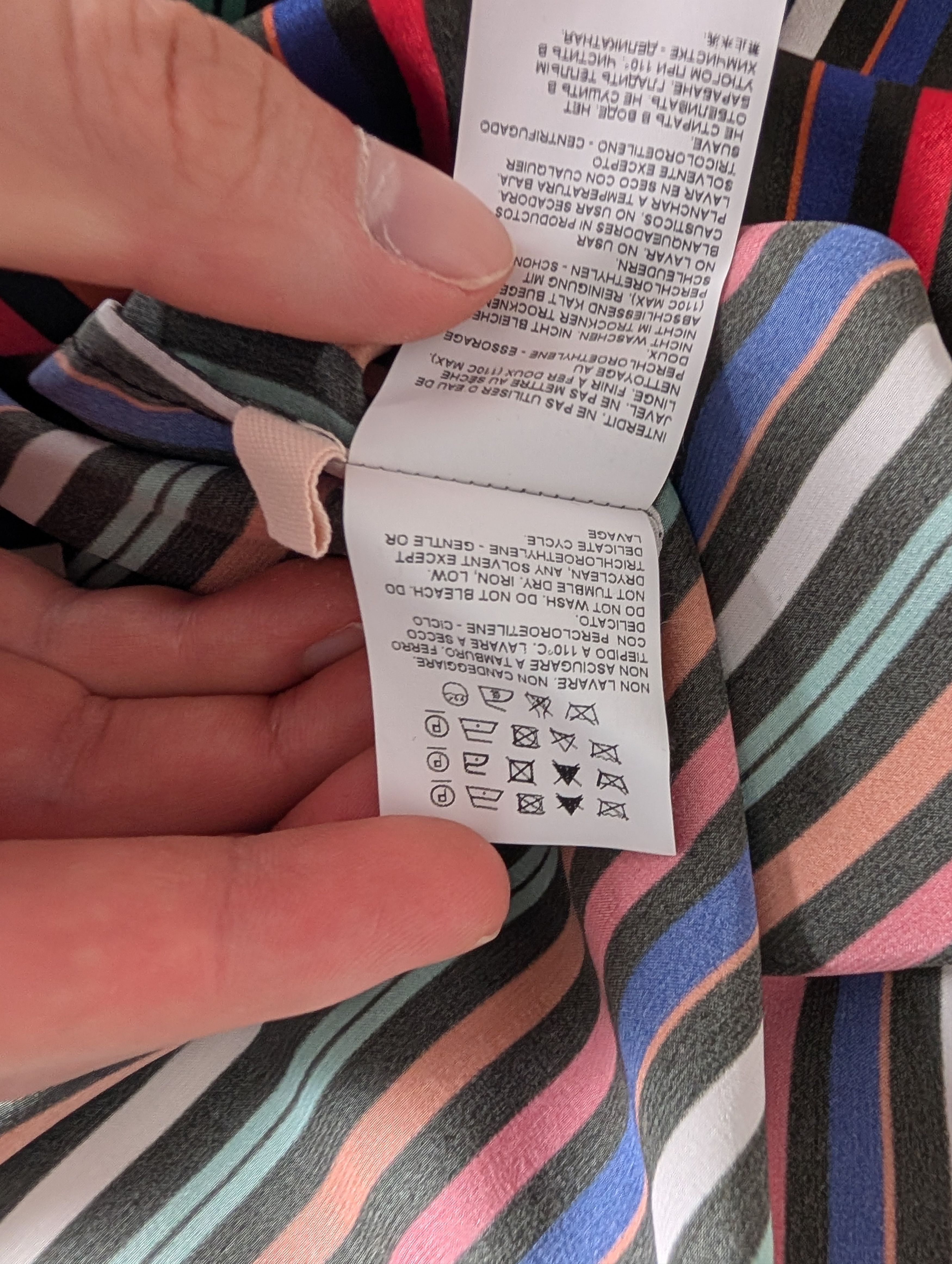 Marni Marni Striped Sleeveless Multicolor Top Size XS / US 0-2 / IT 36-38 - 7 Thumbnail