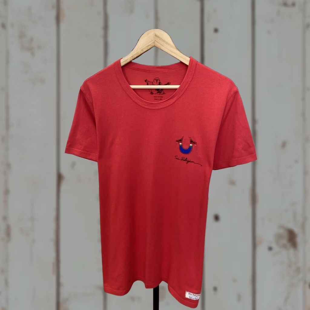 True Religion VINTAGE True Religion T-Shirt USA Made Red L Men's XS? no Size US L / EU 52-54 / 3 - 1 Thumbnail