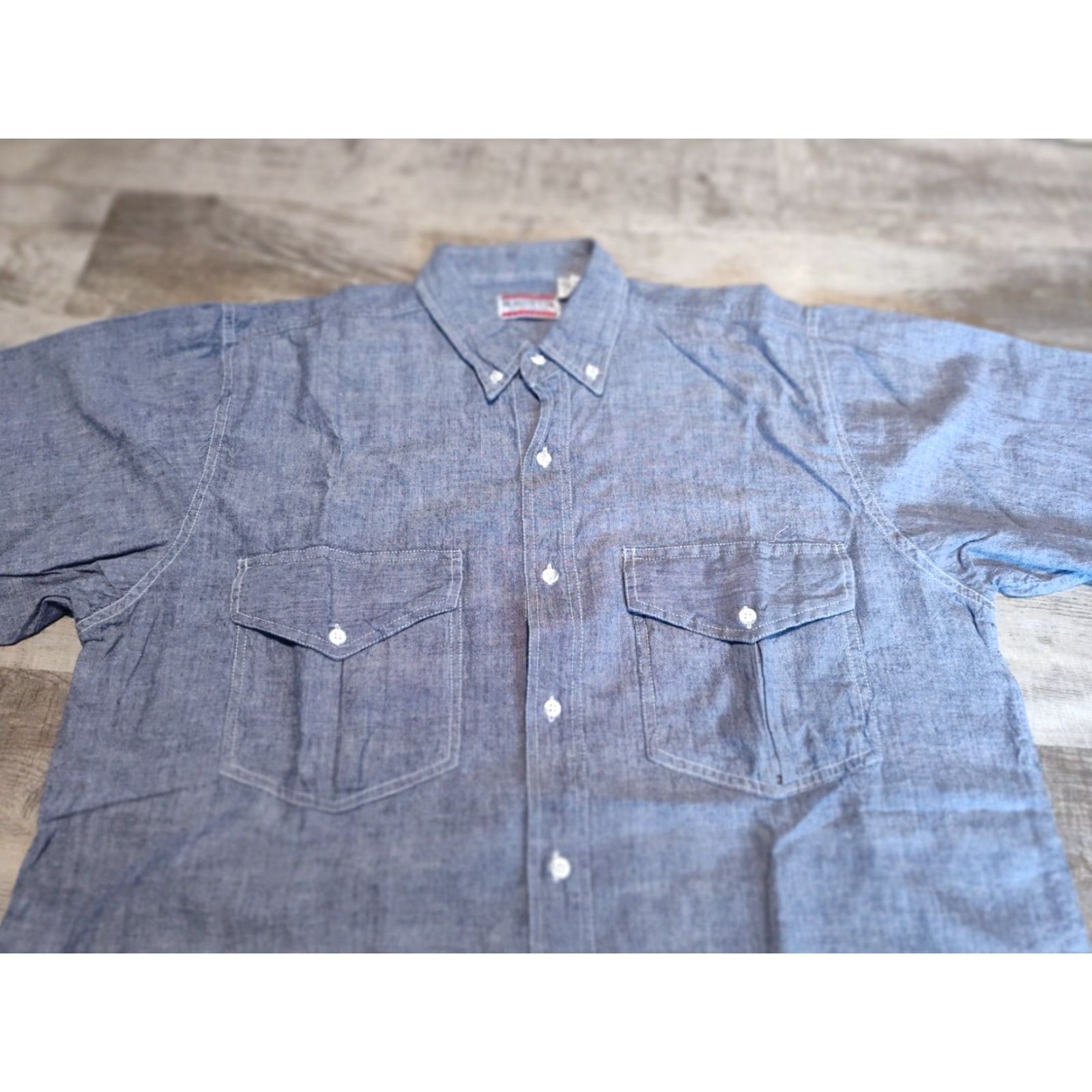 McGregor VINTAGE Magnetik by McGregor Men's Long Sleeve Button-Up Shirt Gray 90s Paisley Cotton Size M Size US M / EU 48-50 / 2 - 4 Thumbnail