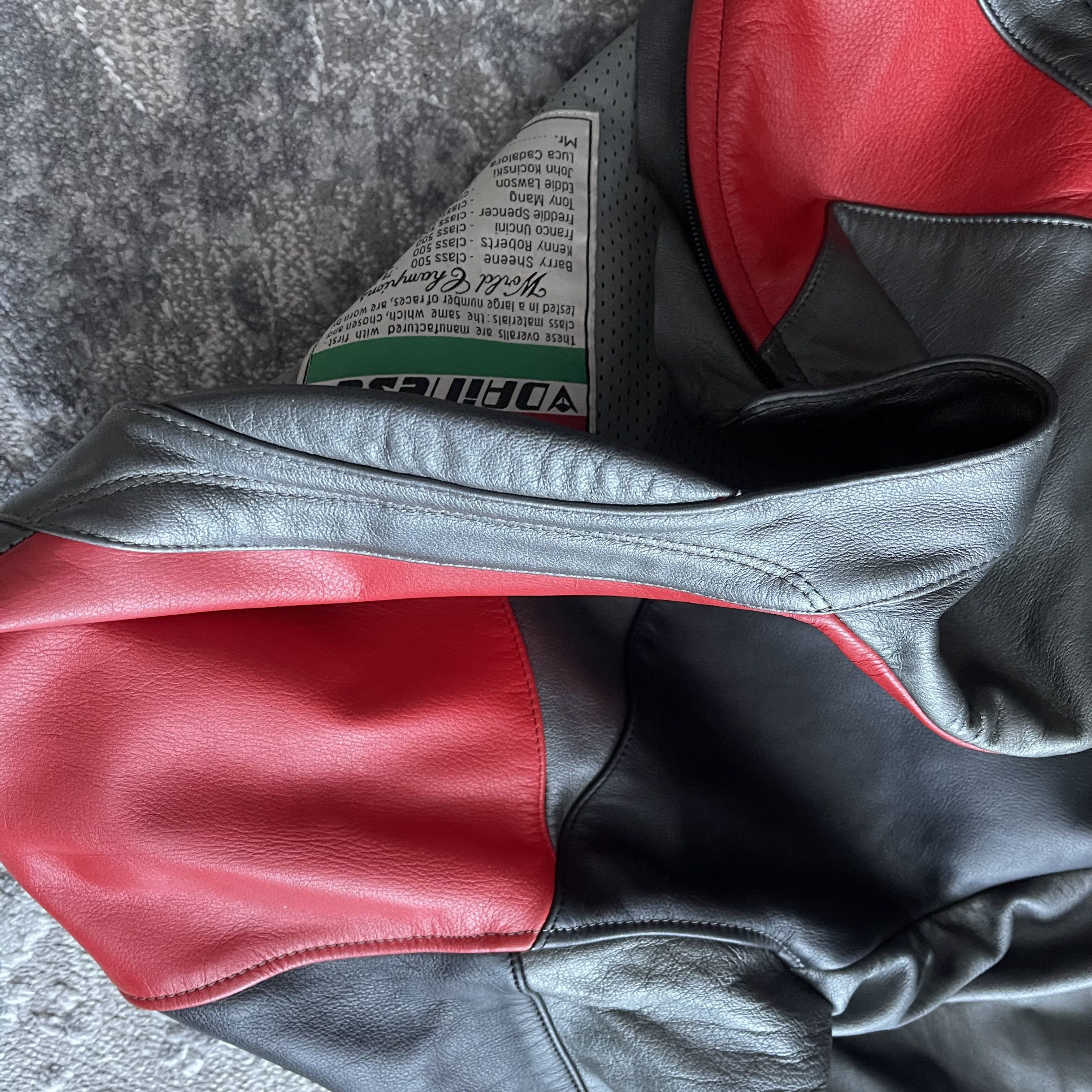 Dainese Vintage Dainese 90s Leather Jacket World Champions Size US L / EU 52-54 / 3 - 11 Thumbnail