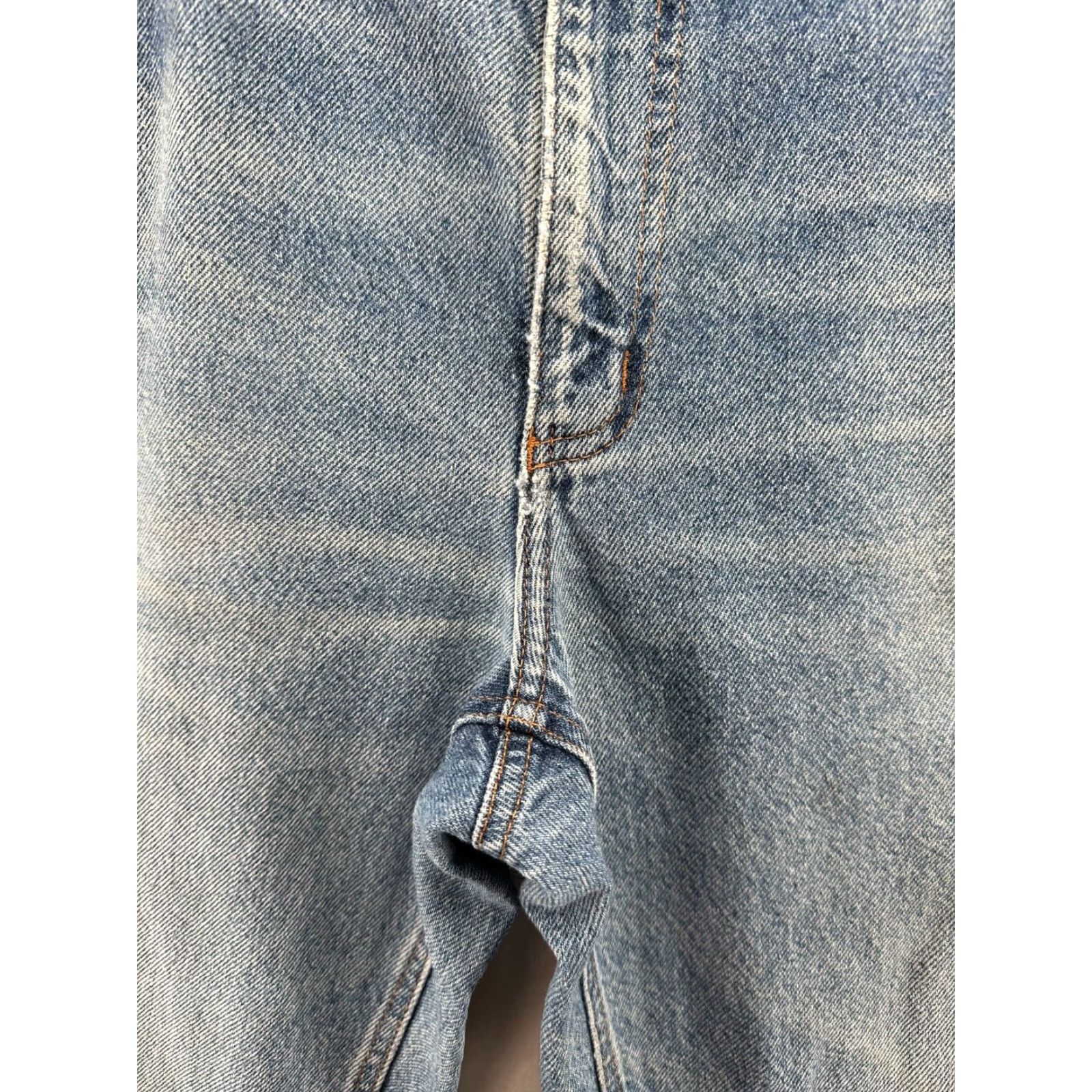 Vintage R.M. Williams Jeans Mens 36 Regular Straight Blue Denim 5-Pocket Zip Cotton Cowboy Western Straight Leg Size US 36 / EU 52 - 5 Thumbnail