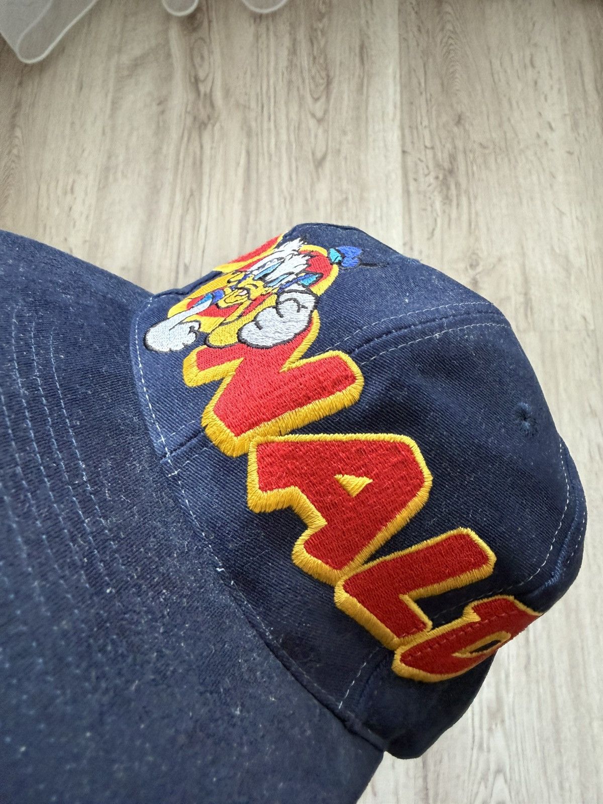 Disney Disney Baseball Cap Angry Donald Duck Goofy's Hat Co Vintage Size ONE SIZE - 12 Thumbnail