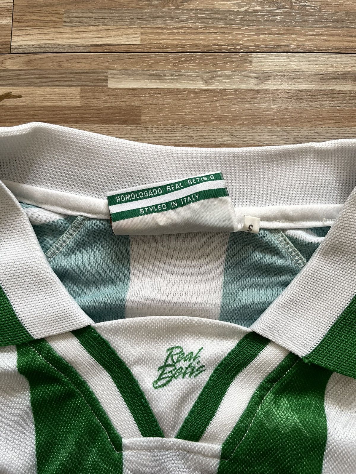 Kappa Jersey Real Betis 1995 Home Shirt Kappa “Jarni 17” Size US M / EU 48-50 / 2 - 3 Thumbnail