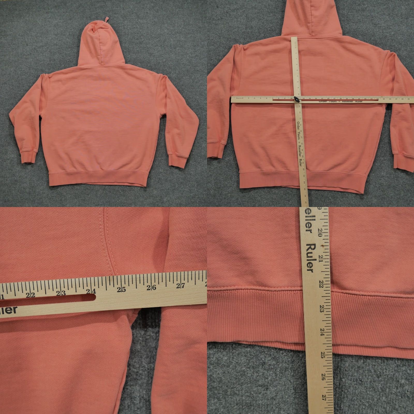 KangaROOS Full Send Hoodie Mens L Pink Pullover Kangaroo Logo Pocket Hooded Regular 90s? (not raising) Size US L / EU 52-54 / 3 - 8 Thumbnail