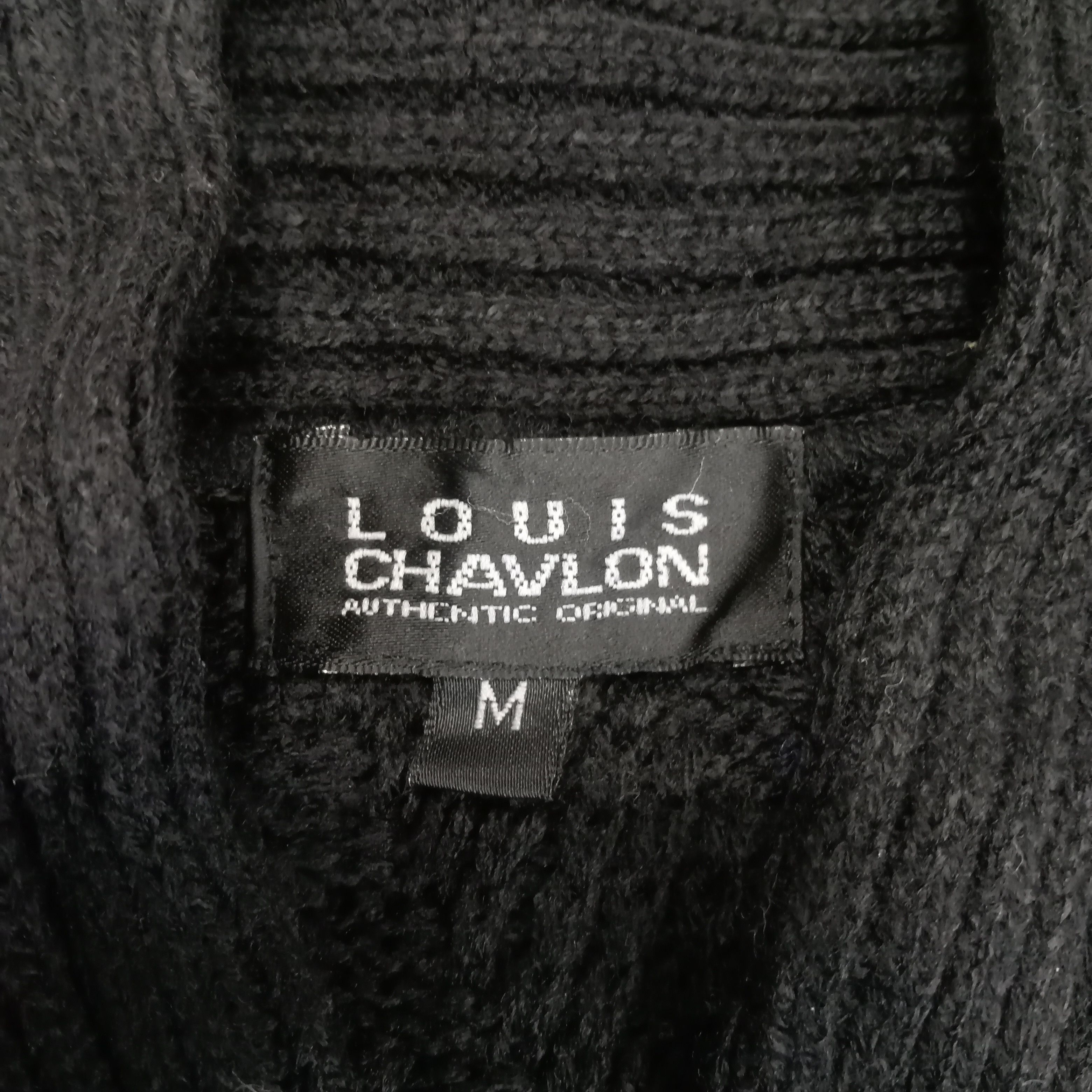 Vintage Louis Chavlon Japanese Brand Knitwear Cardigan Size S / US 4 / IT 40 - 3 Thumbnail