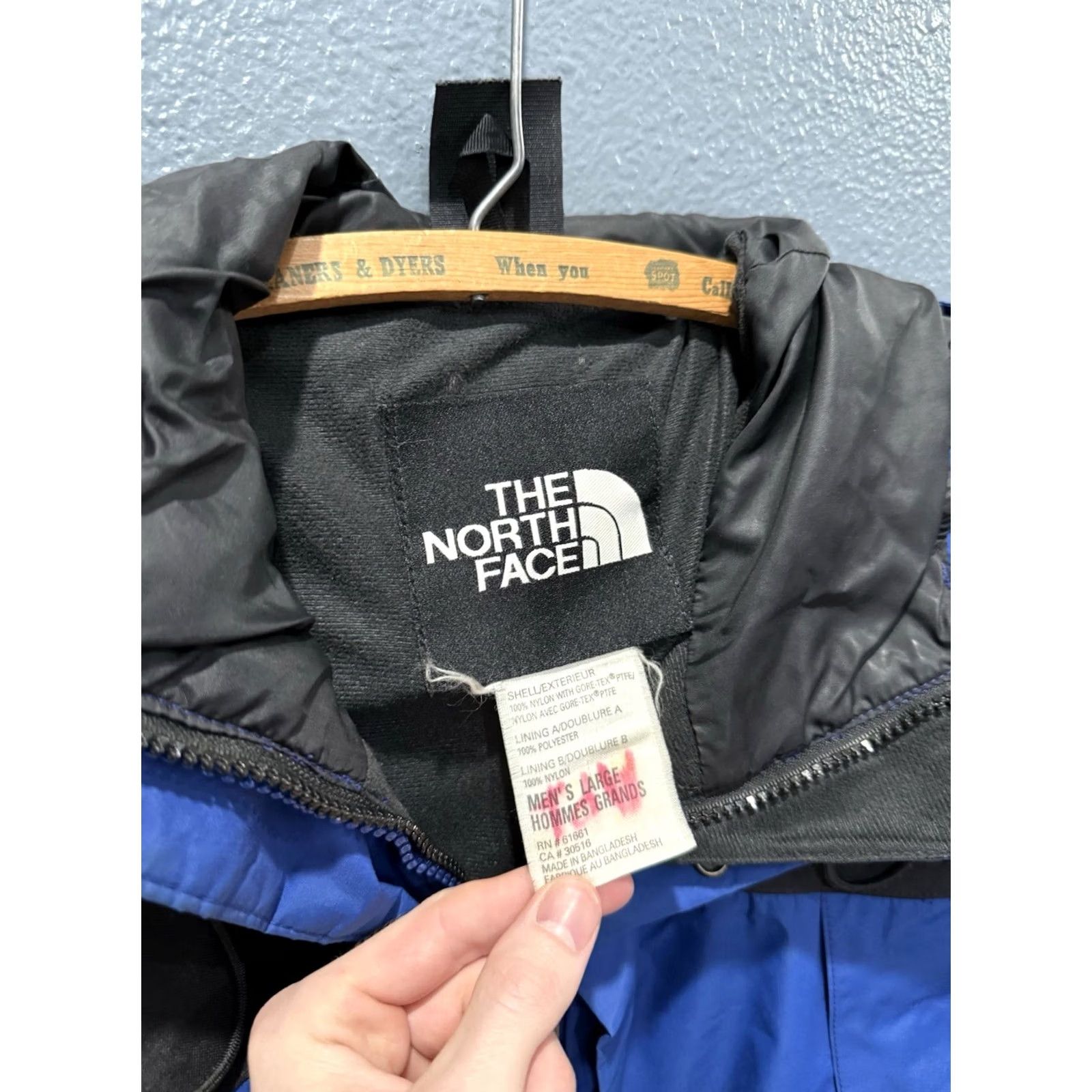 The North Face Vintage 90'S The North Face Mountain Guide Blue Goretex Jacket Large Mens Size US L / EU 52-54 / 3 - 2 Thumbnail