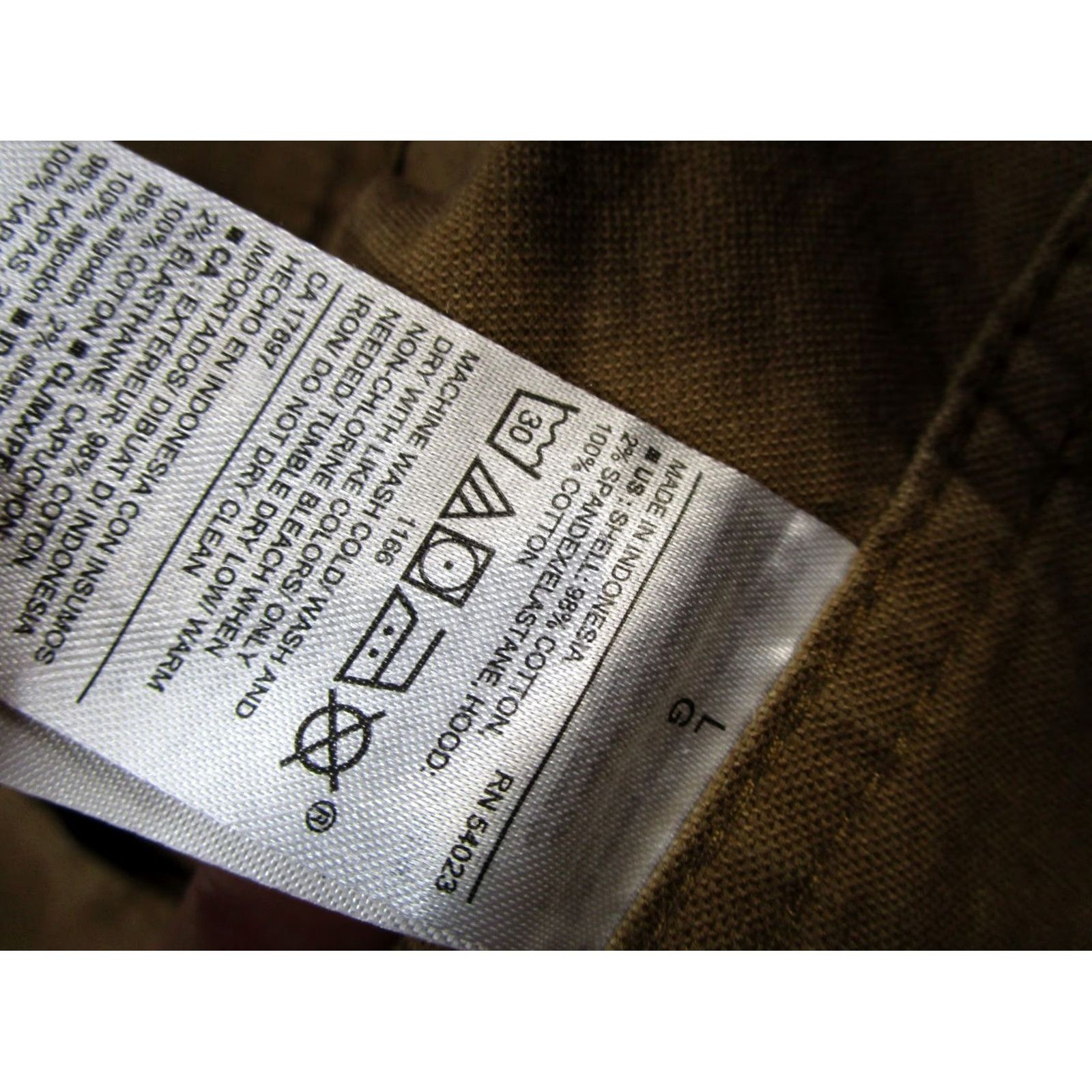Old Navy Old Navy Mens Full Zip Packable Hood Canvas Jacket Mens SZ L Utility Army Heavy Jacket Mens L Beige Army Size US L / EU 52-54 / 3 - 3 Thumbnail
