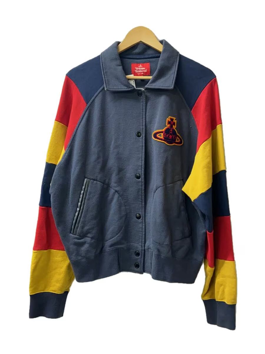 Vivienne Westwood Orb Striped Raglan Jacket Size US L / EU 52-54 / 3 - 1 Thumbnail