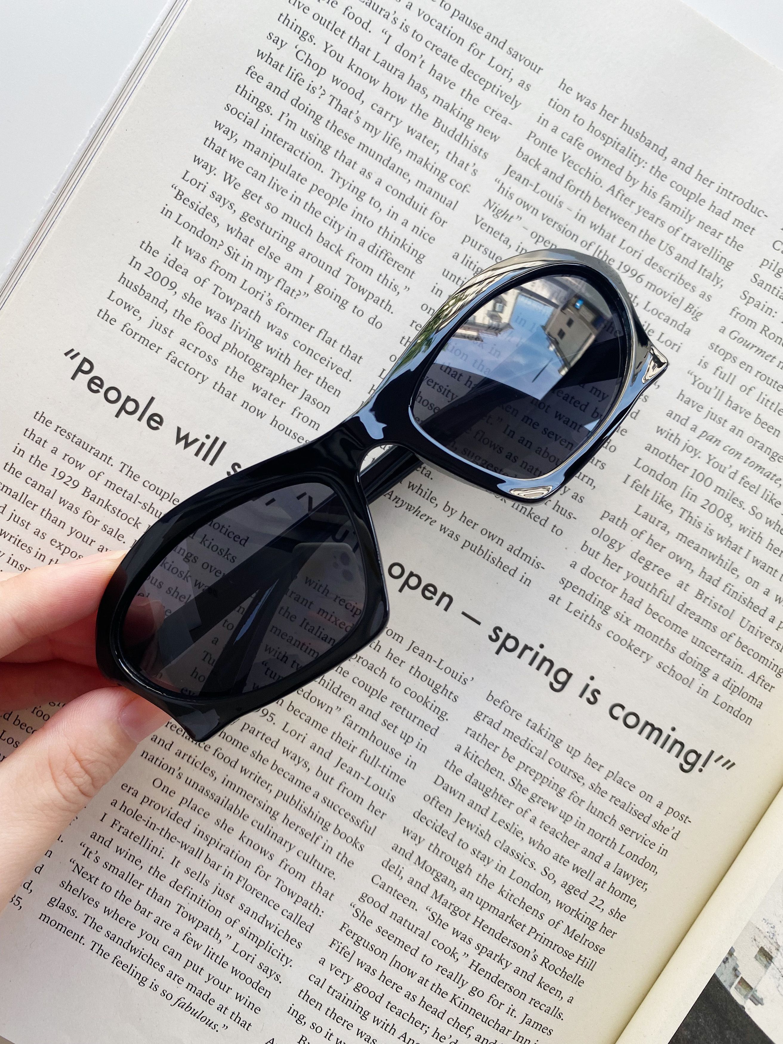 Electric Visual Retro Street ins style custom avant-garde sunglasses Size ONE SIZE - 4 Thumbnail