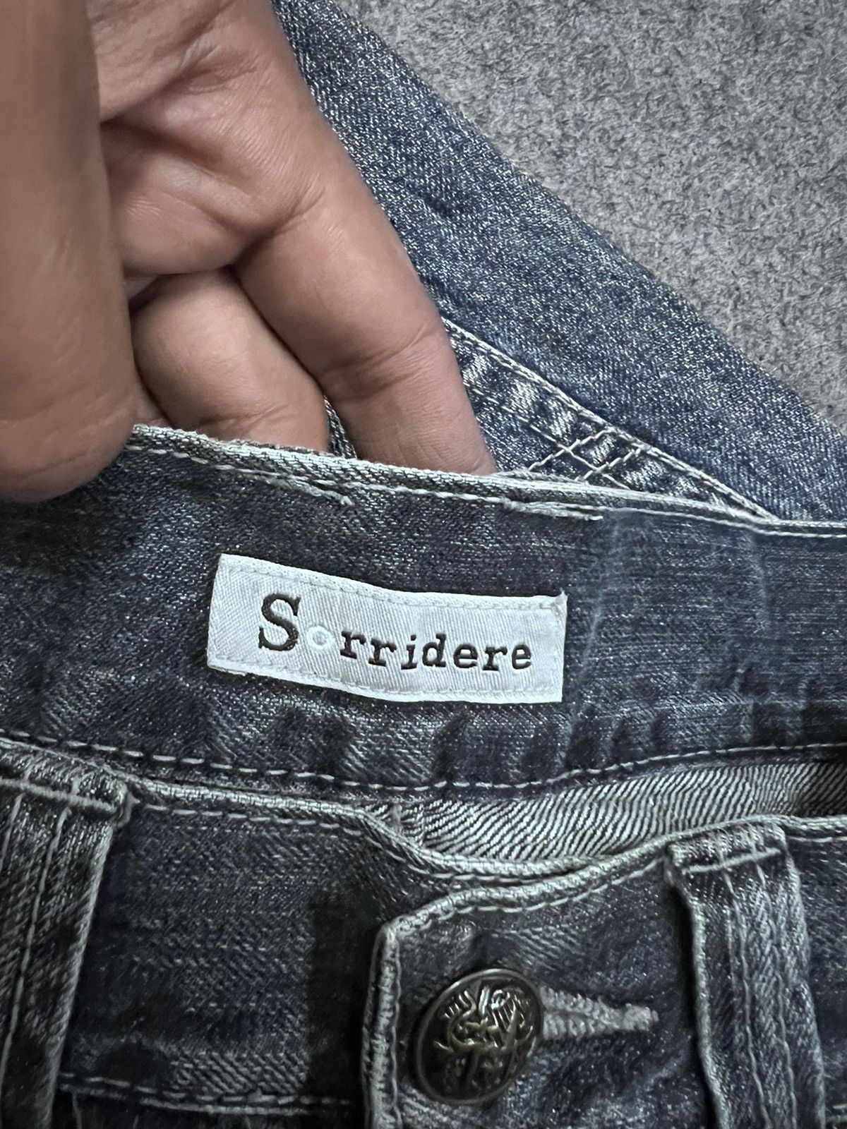 14th Addiction × If Six Was Nine × Tornado Mart 🔥Flare🔥Sorridere Insane Washed Rare Jeans Size US 29 - 7 Thumbnail