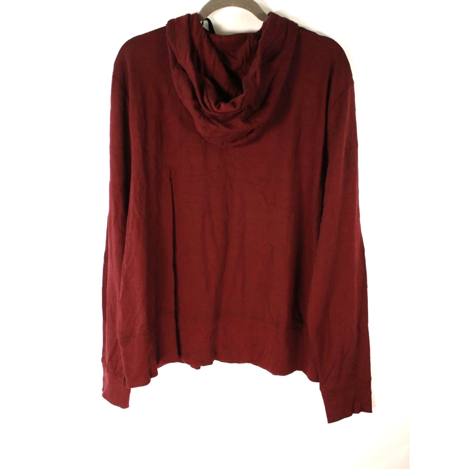 Essentials Essentials Utility Knit Hoodie Women's M Long Sleeve Thumb Hole Rust Shirt Size M / US 6-8 / IT 42-44 - 4 Thumbnail