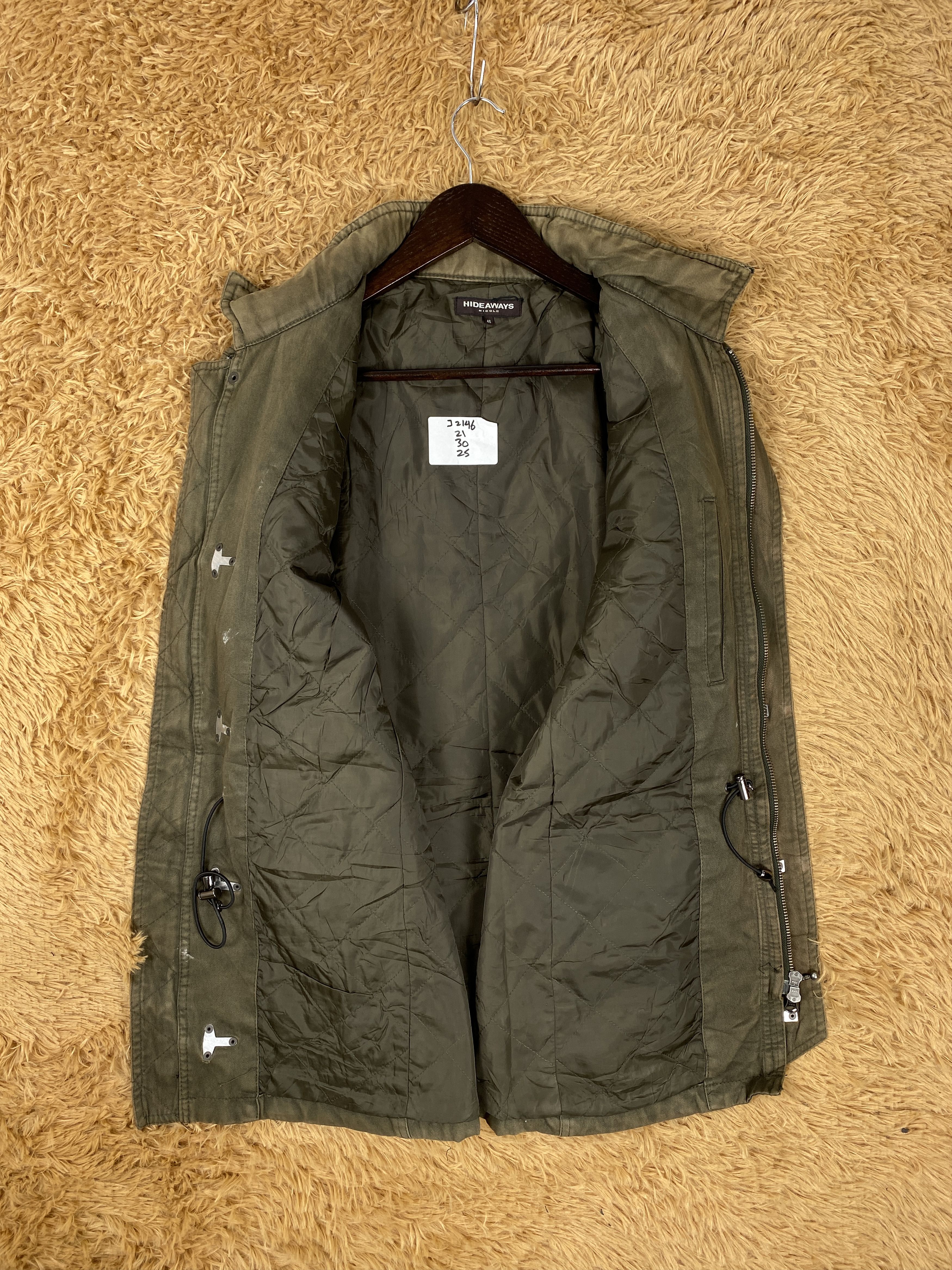 HIDEAWAYS Vintage Hide Aways Utility Quilted Lining Jacket J2146 Size US S / EU 44-46 / 1 - 7 Thumbnail
