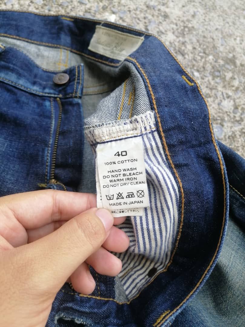 Japanese Brand Sadistic Blue Japan Urban Research Denim Jeans Size US 34 / EU 50 - 7 Thumbnail