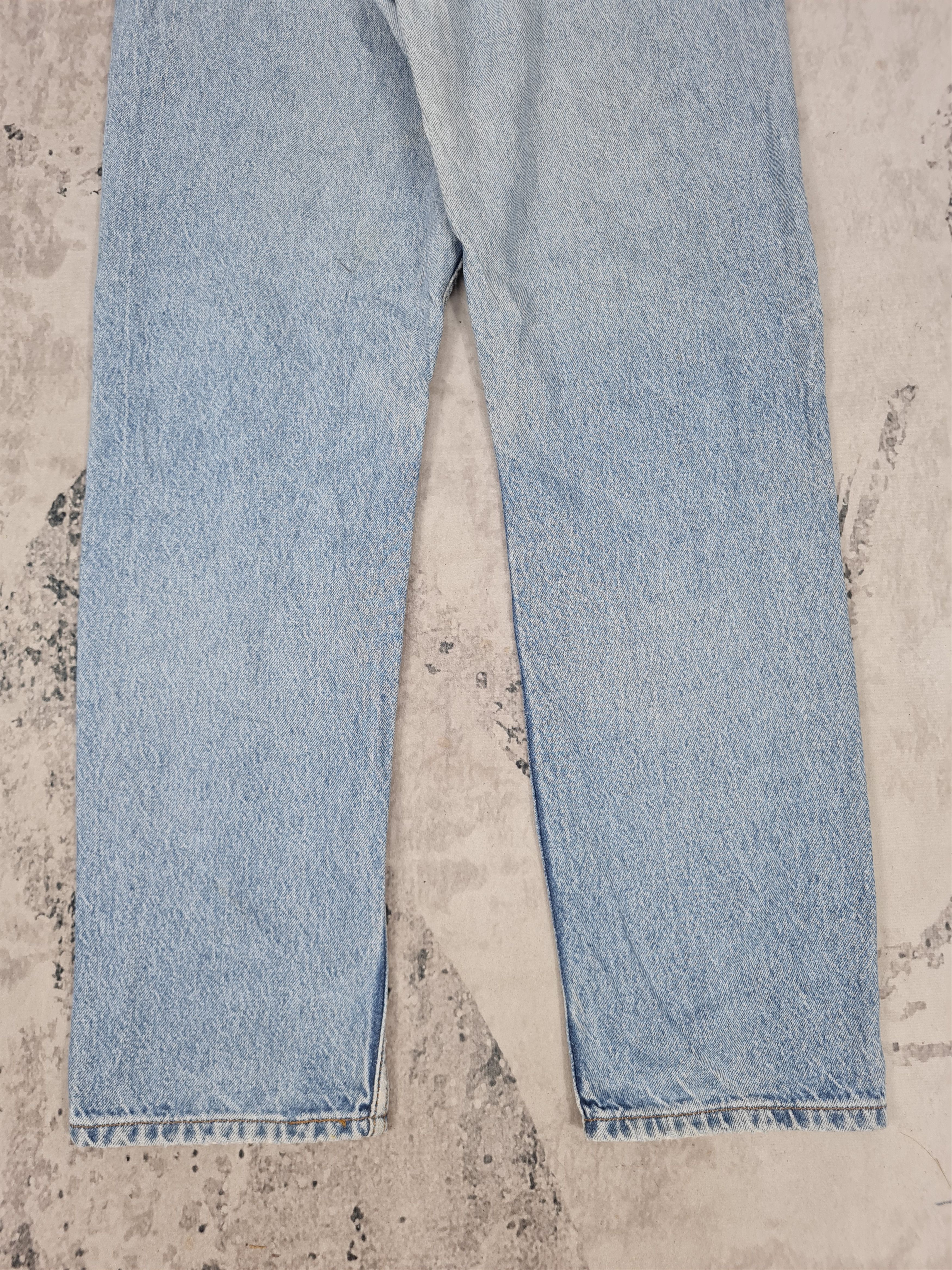 Levi's Vtg 90's LEVIS 505 Orange Tab Light Blue Jeans L0355 36X32 Size US 36 / EU 52 - 8 Thumbnail